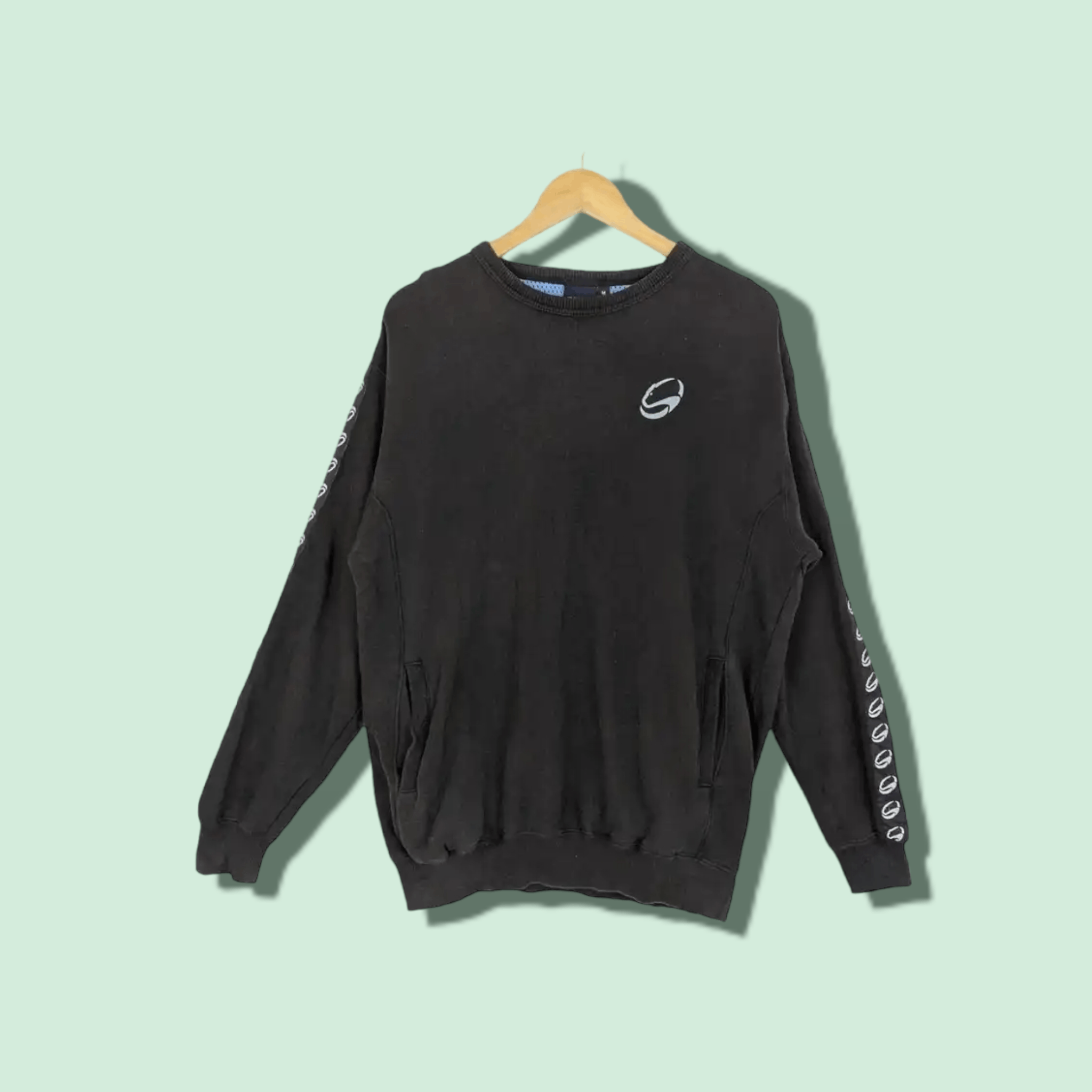 Japanese Brand BEAR USA Side Tape Jumper Sweatshirt Size US M / EU 48-50 / 2 - 1 Thumbnail