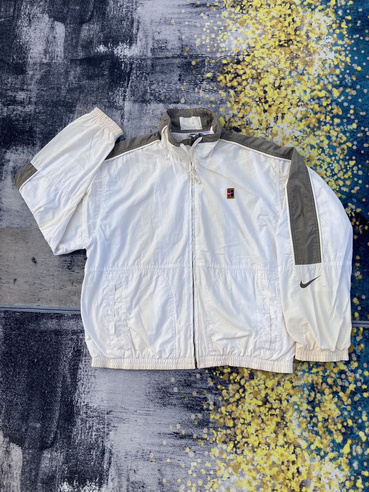 Nike × Vintage VINTAGE NIKE COURT LIGHT JACKET Size US XL / EU 56 / 4 - 1 Thumbnail