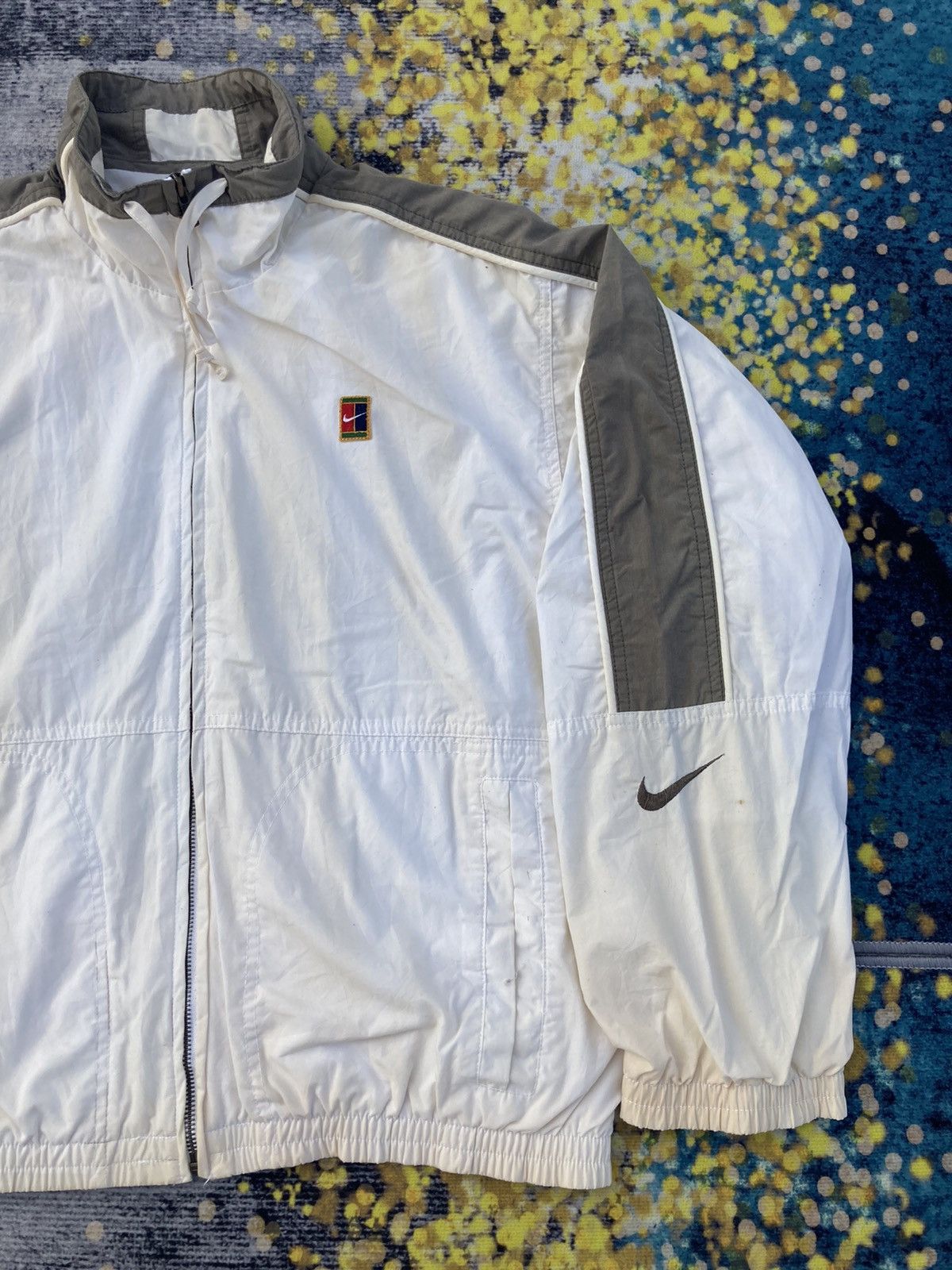 Nike × Vintage VINTAGE NIKE COURT LIGHT JACKET Size US XL / EU 56 / 4 - 4 Thumbnail