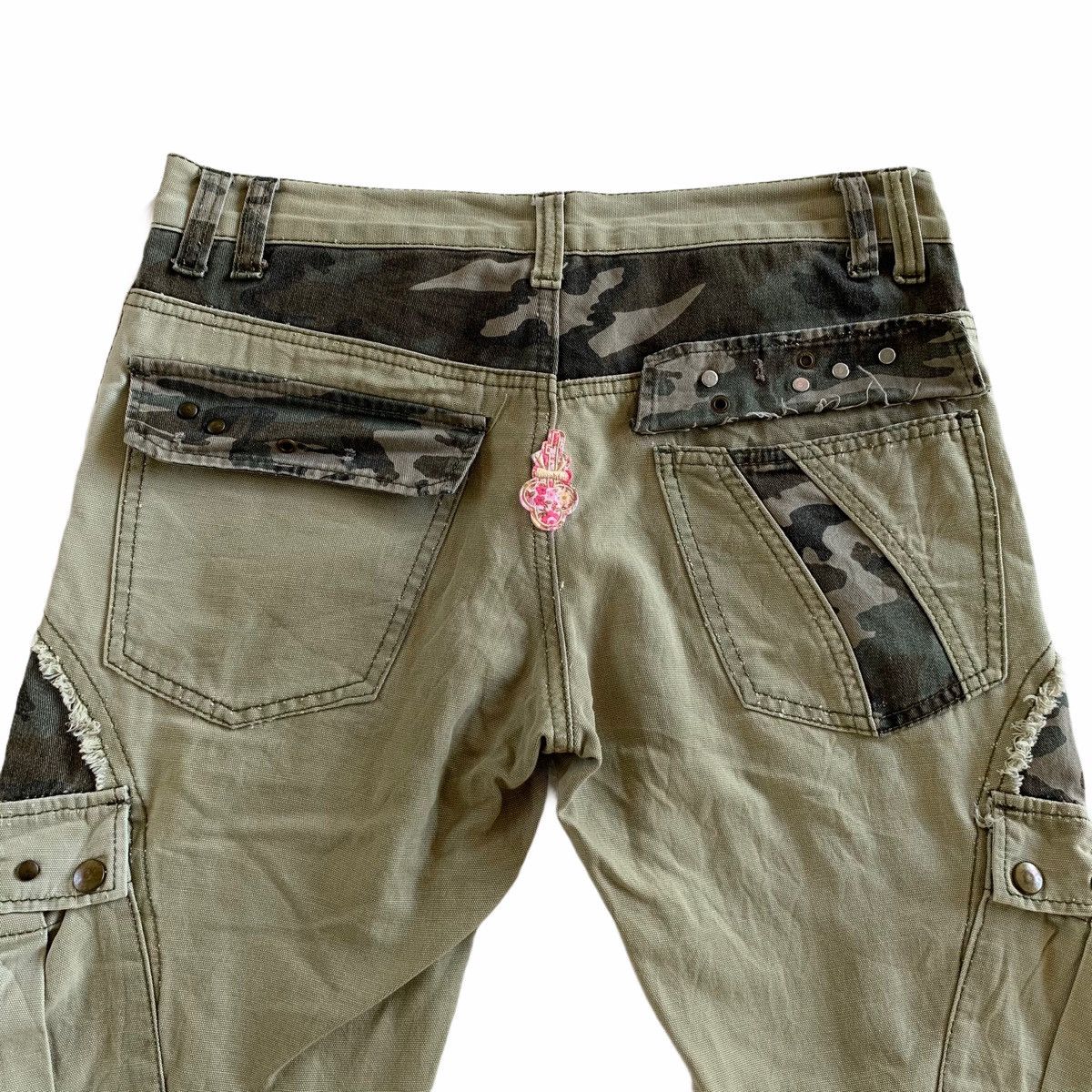 Other Japan Camo Military Style Cargo Distressed Pant Size US 32 / EU 48 - 11 Thumbnail