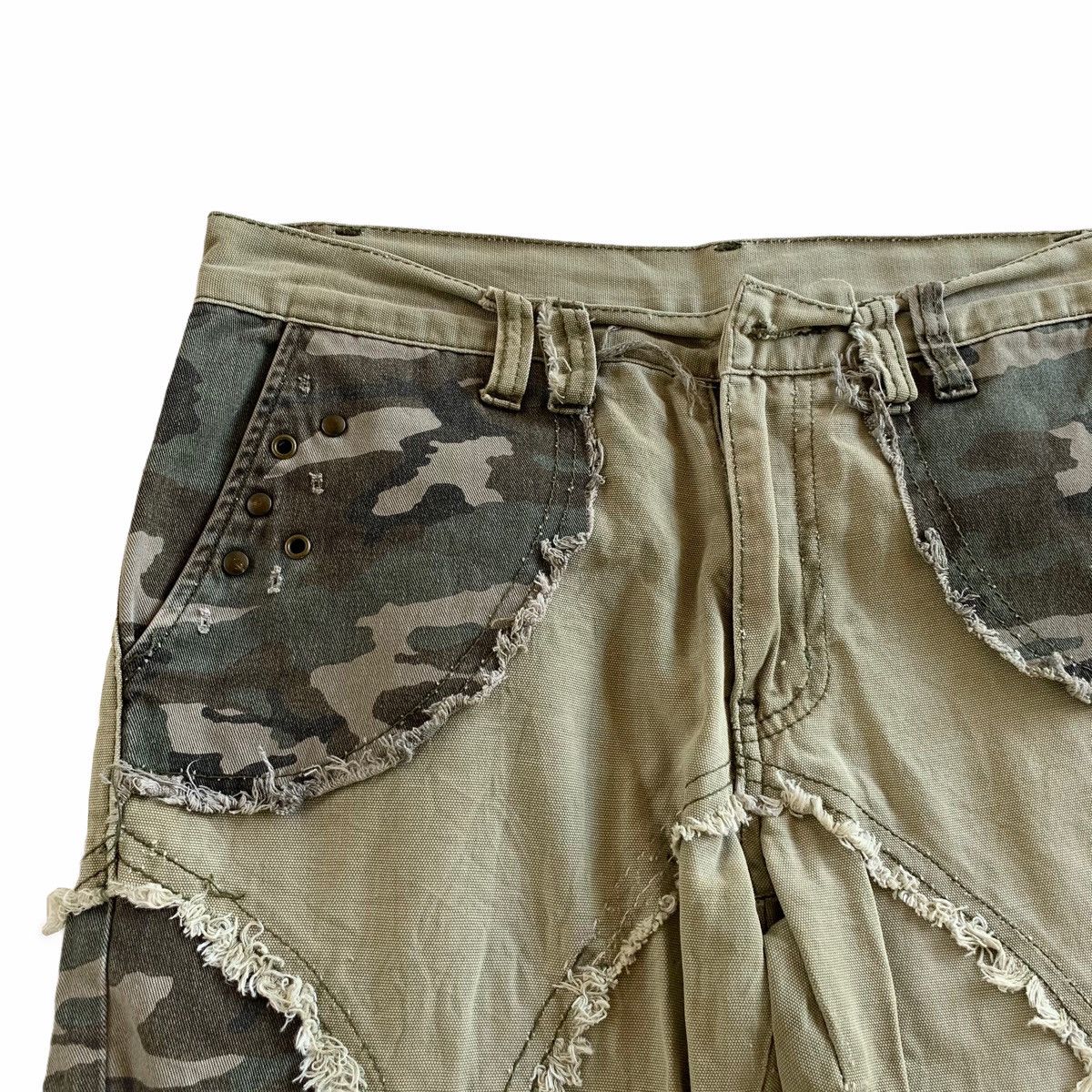 Other Japan Camo Military Style Cargo Distressed Pant Size US 32 / EU 48 - 6 Thumbnail