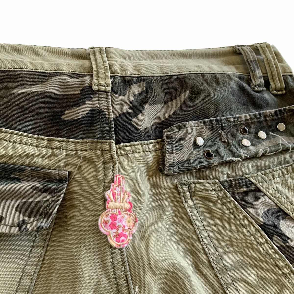 Other Japan Camo Military Style Cargo Distressed Pant Size US 32 / EU 48 - 12 Thumbnail