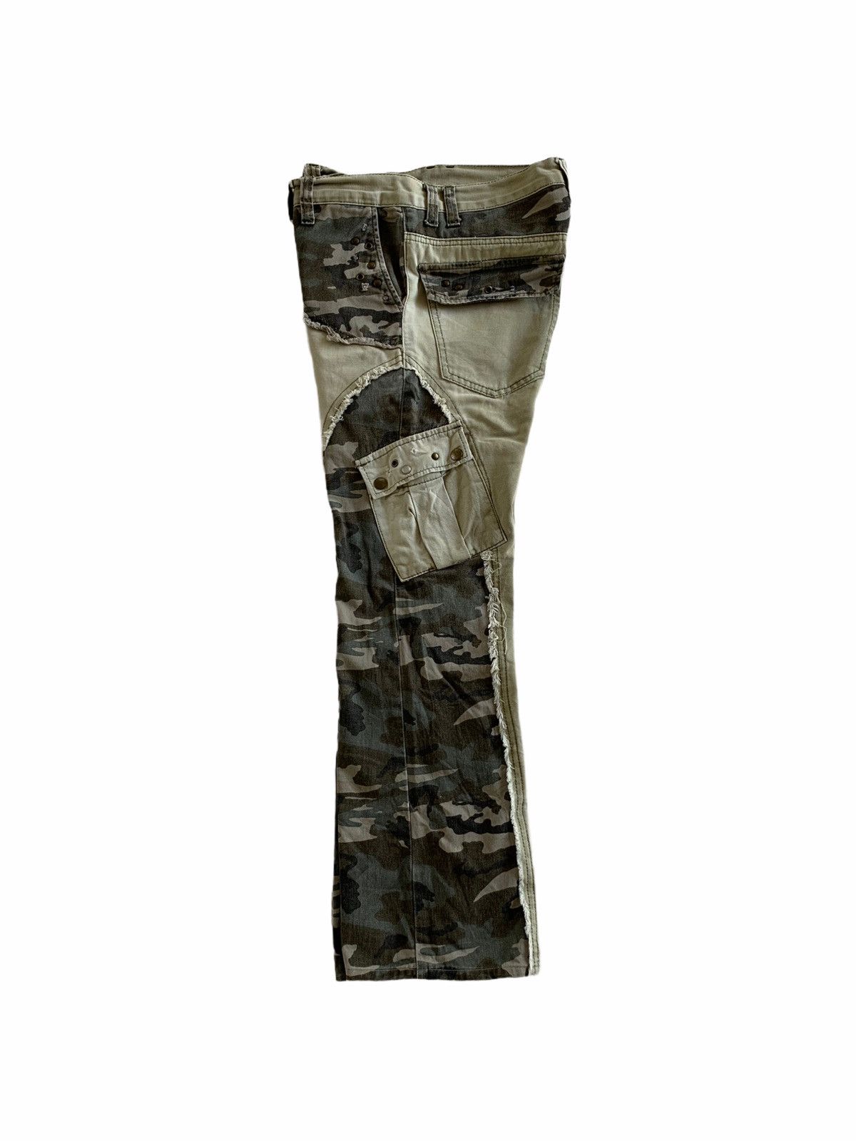Other Japan Camo Military Style Cargo Distressed Pant Size US 32 / EU 48 - 3 Thumbnail