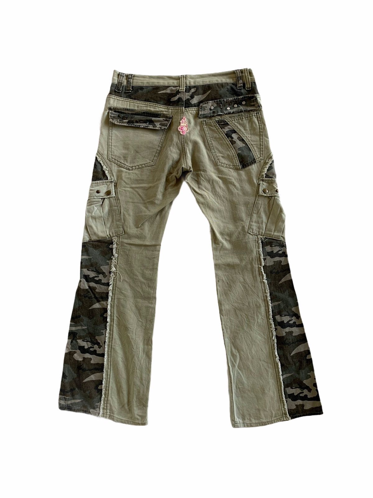 Other Japan Camo Military Style Cargo Distressed Pant Size US 32 / EU 48 - 2 Thumbnail