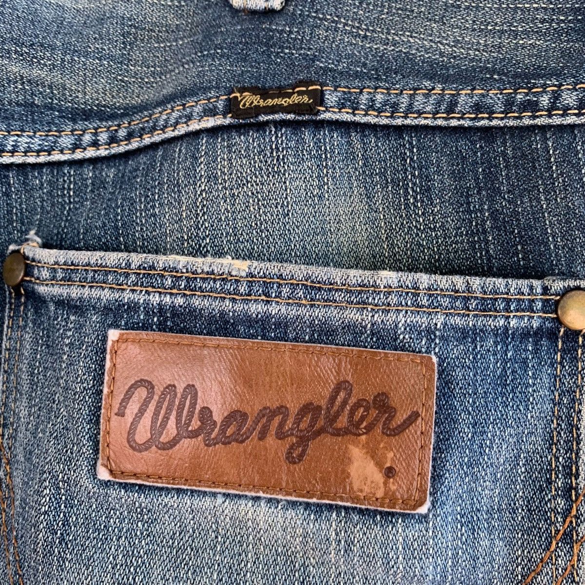 Wrangler Wrangler Distressed Denim Pant Size US 36 / EU 52 - 11 Thumbnail