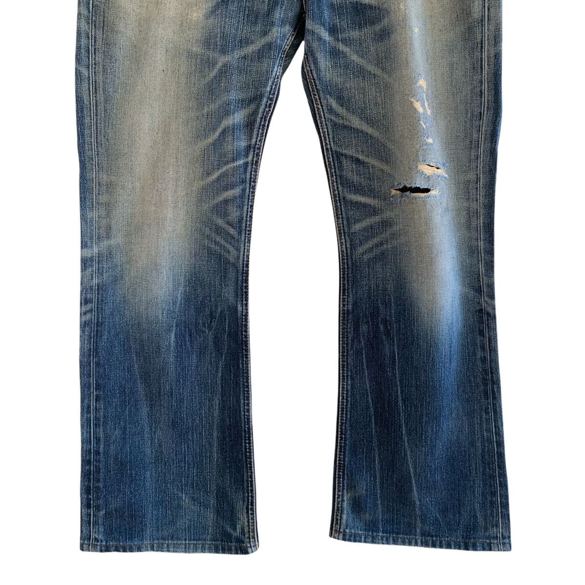 Wrangler Wrangler Distressed Denim Pant Size US 36 / EU 52 - 4 Thumbnail