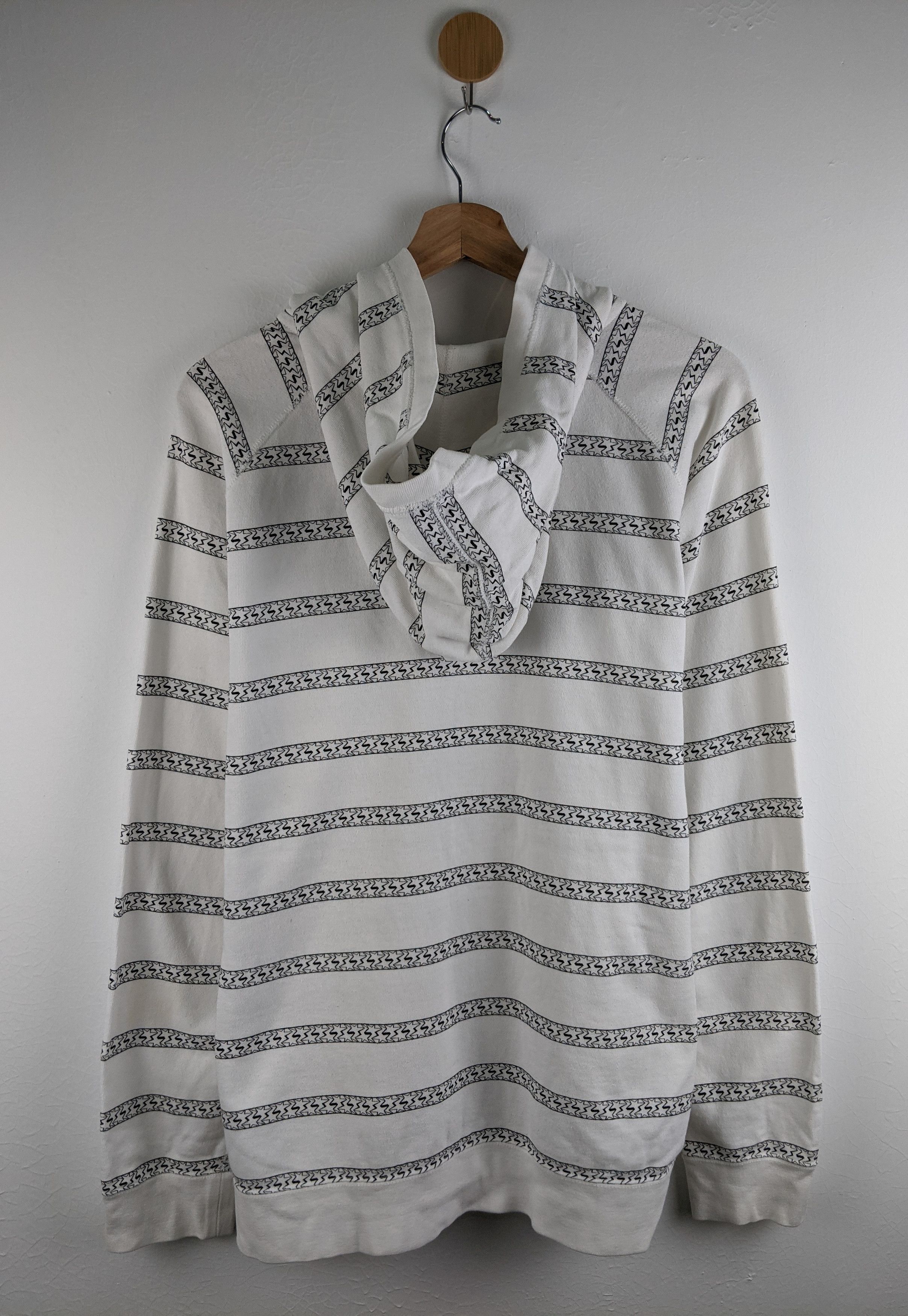 Bape Bape Sta Striped Hoodie Size US XL / EU 56 / 4 - 2 Thumbnail