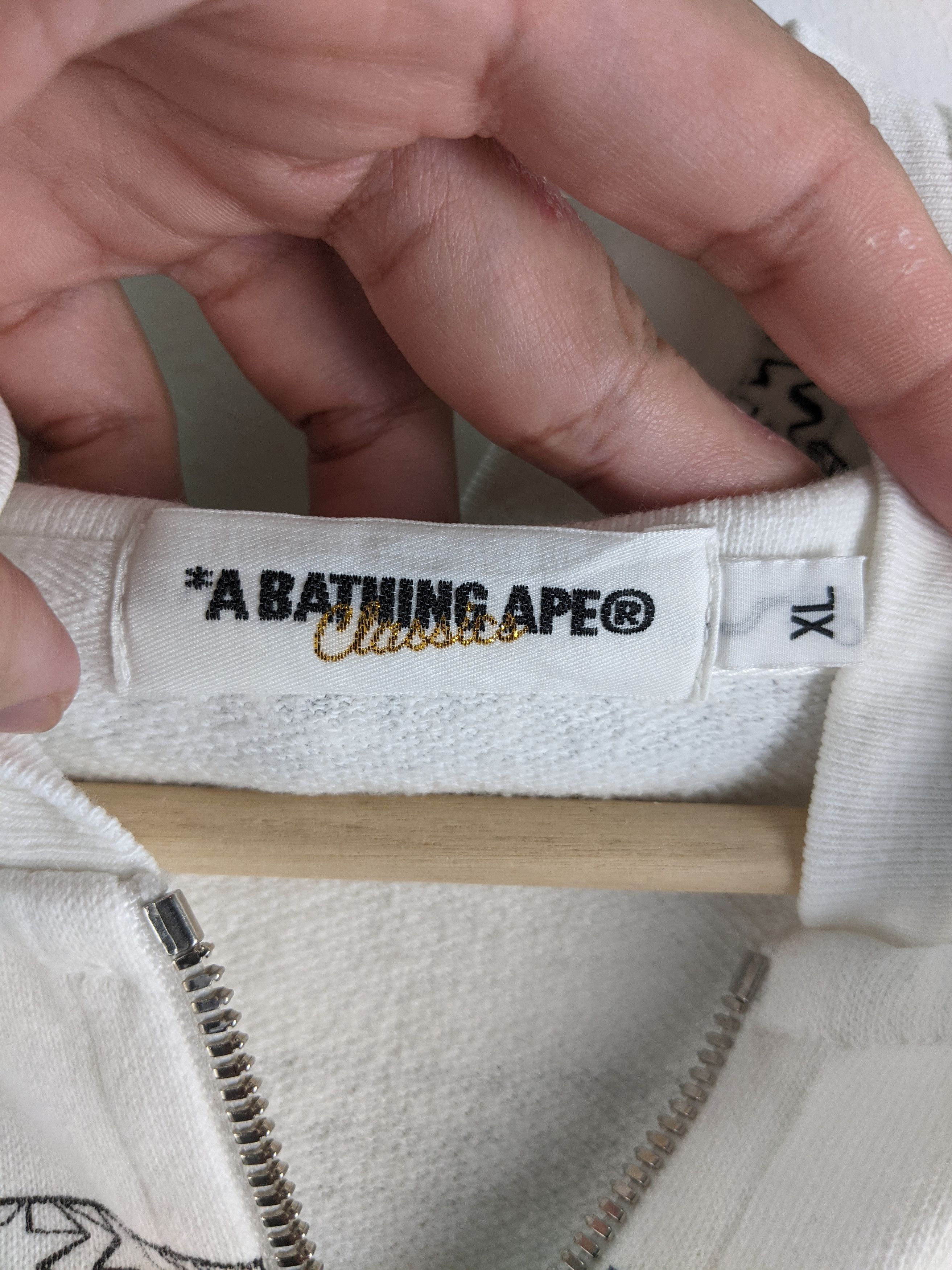 Bape Bape Sta Striped Hoodie Size US XL / EU 56 / 4 - 4 Thumbnail