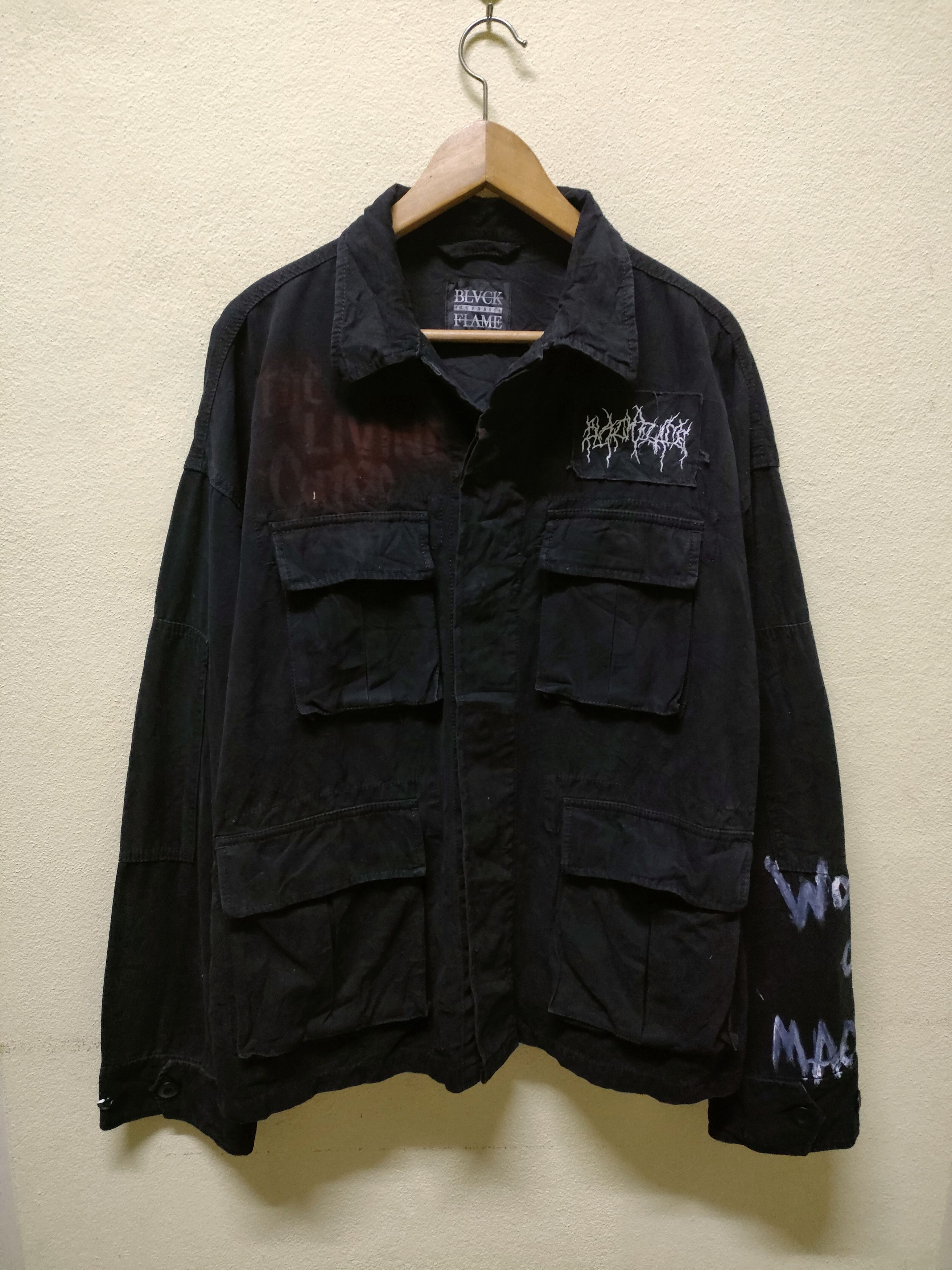 Japanese Brand × Seditionaries 🔥 Steals 🔥 BLVCK Flame Parka Jacket Size US L / EU 52-54 / 3 - 1 Thumbnail