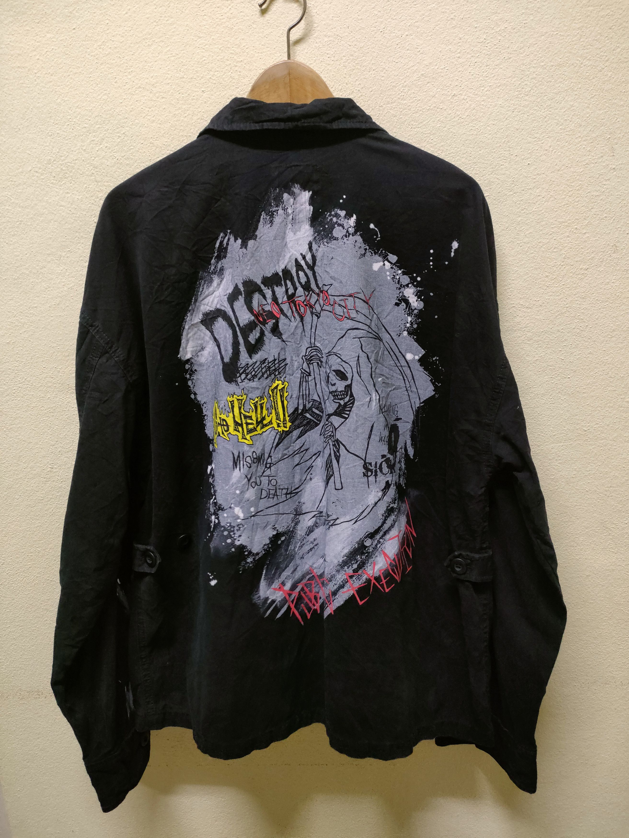 Japanese Brand × Seditionaries 🔥 Steals 🔥 BLVCK Flame Parka Jacket Size US L / EU 52-54 / 3 - 2 Thumbnail