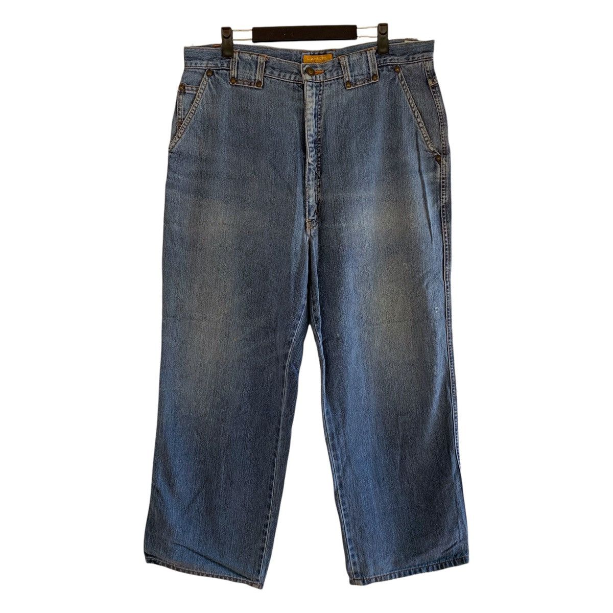 Lancel × Vintage Lancel Paris Denim Pant Size US 35 - 1 Thumbnail