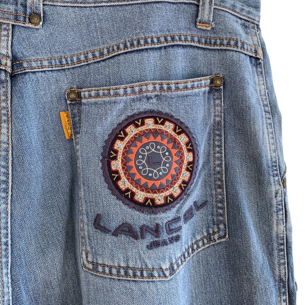 Lancel × Vintage Lancel Paris Denim Pant Size US 35 - 5 Thumbnail