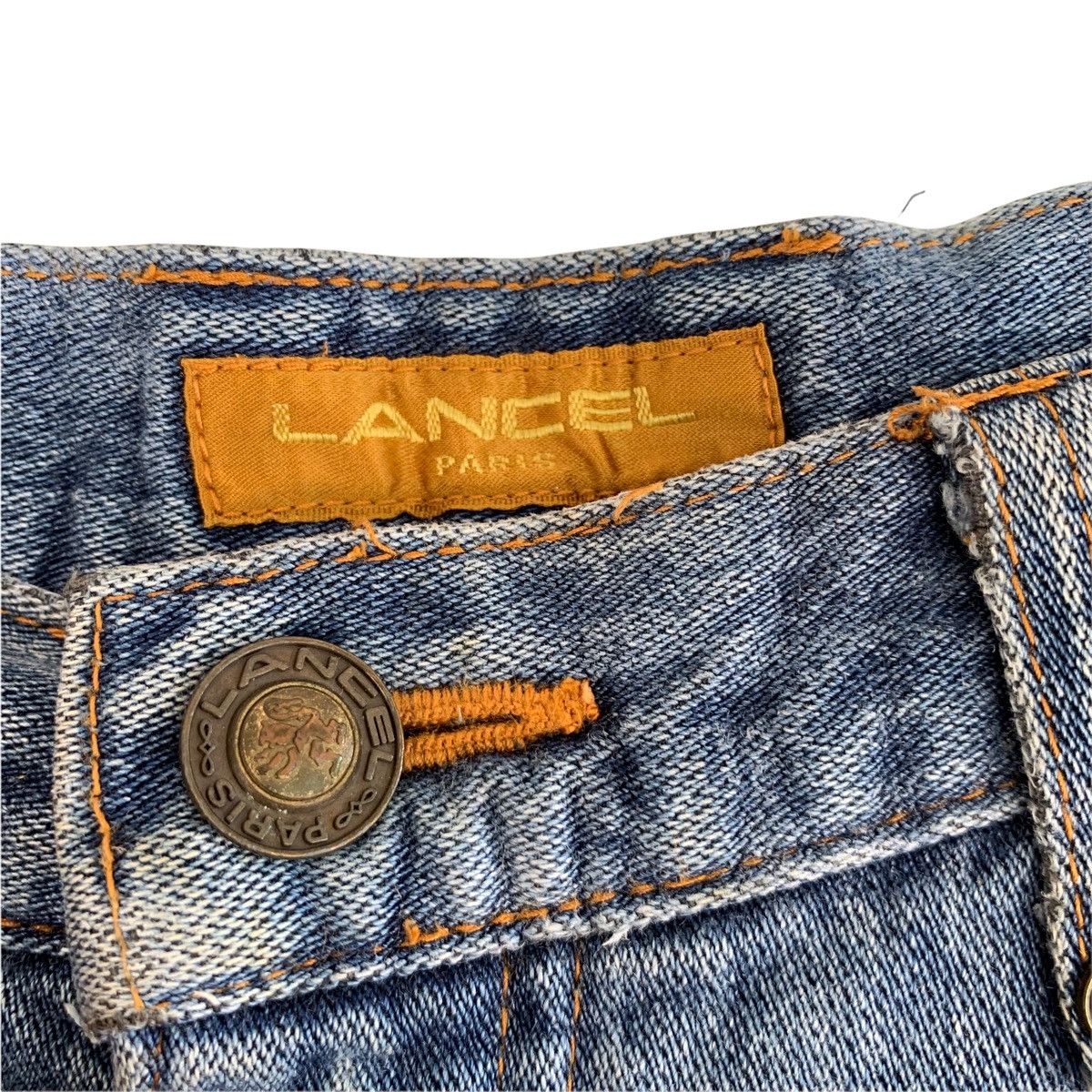 Lancel × Vintage Lancel Paris Denim Pant Size US 35 - 9 Thumbnail