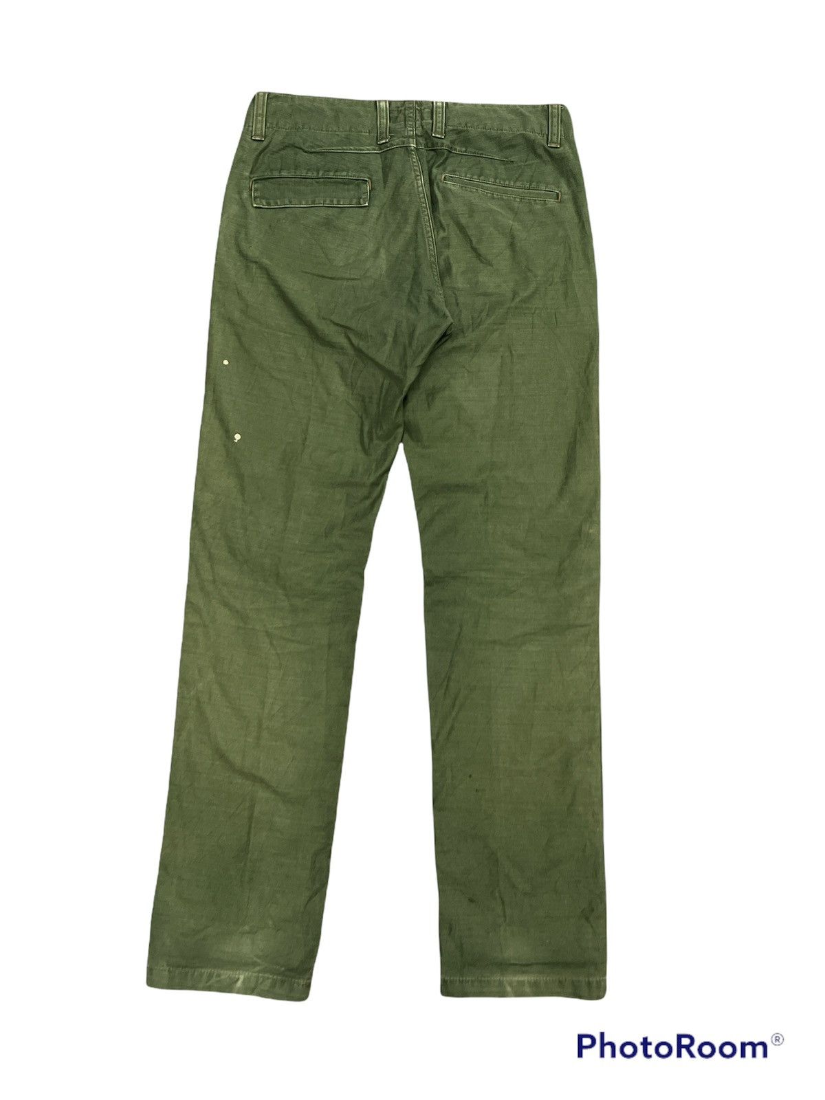 Japanese Brand × Johnbull John Bull Emerald Green Sun Faded Bush Pant Size US 31 - 6 Thumbnail