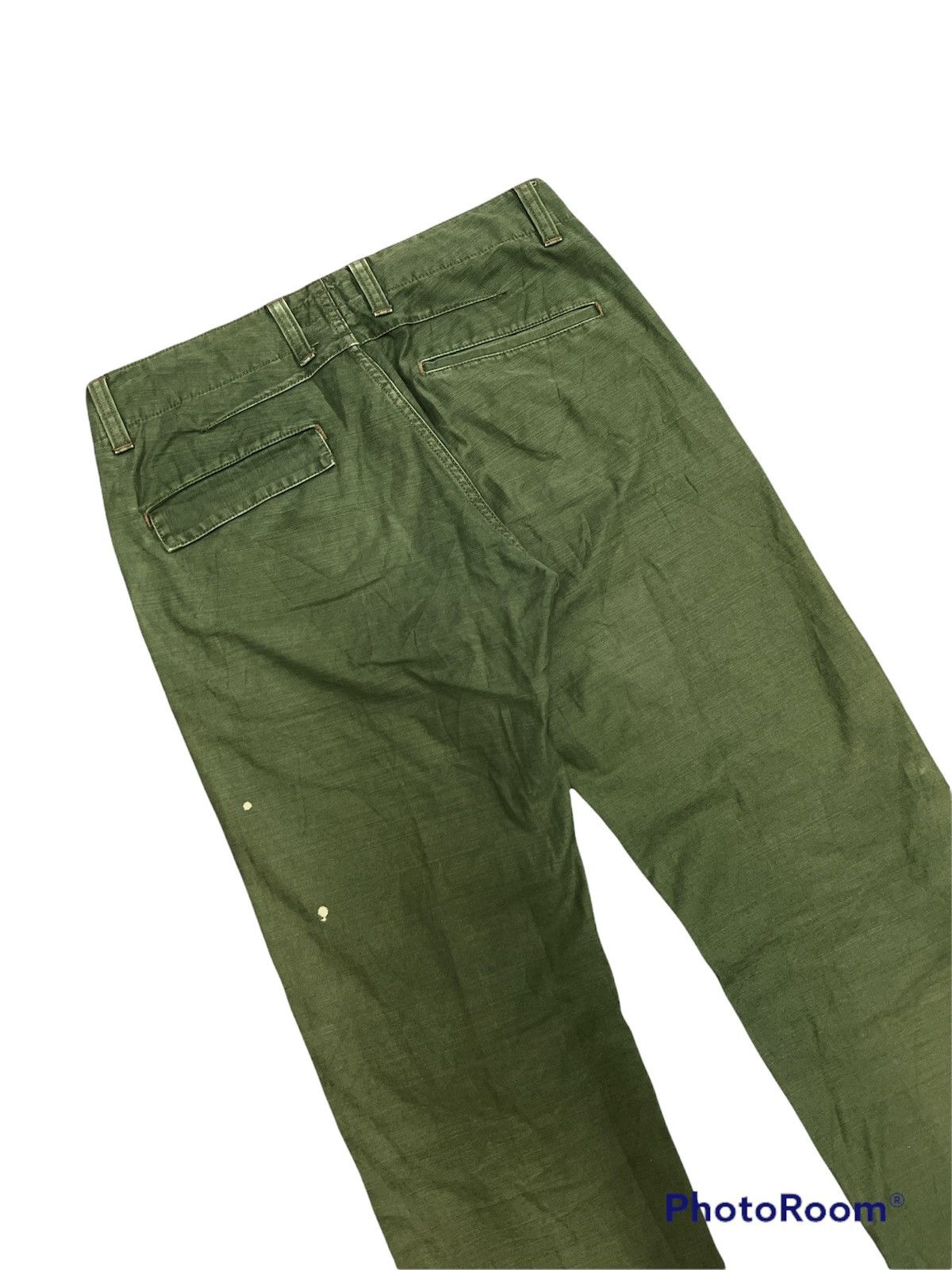Japanese Brand × Johnbull John Bull Emerald Green Sun Faded Bush Pant Size US 31 - 7 Thumbnail