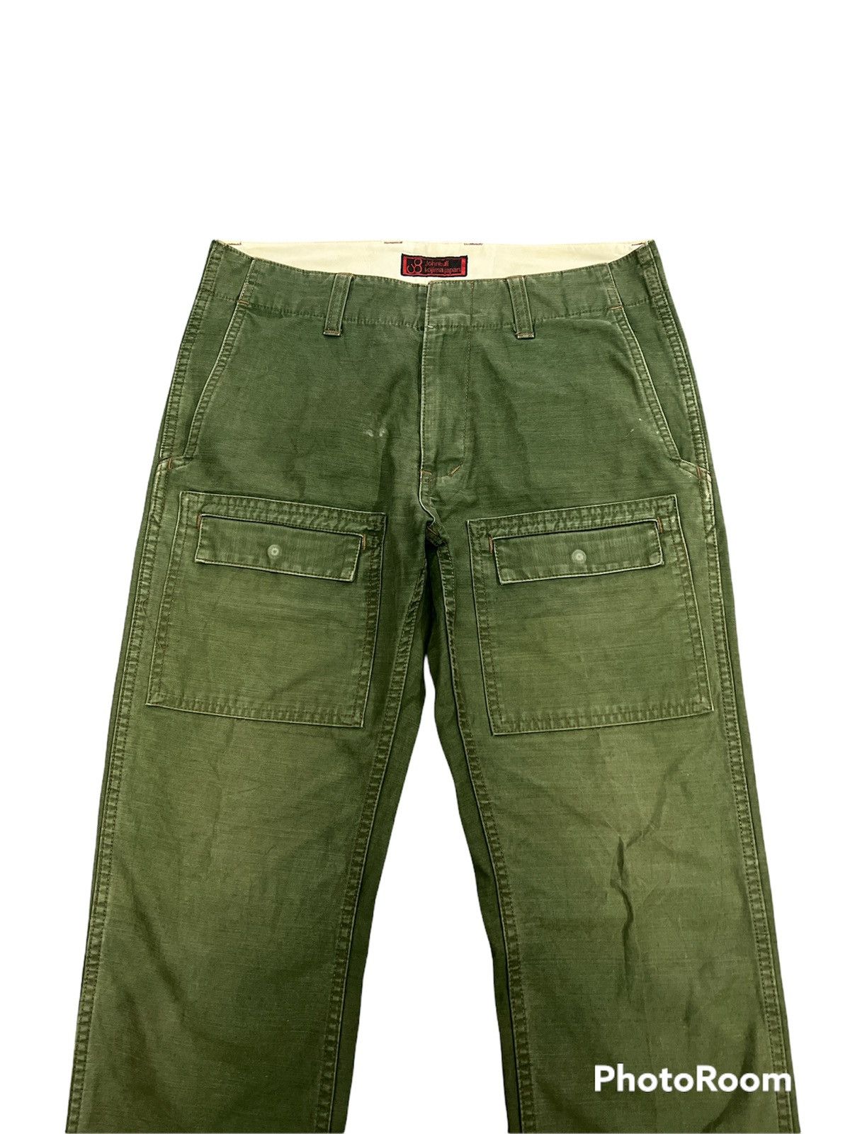 Japanese Brand × Johnbull John Bull Emerald Green Sun Faded Bush Pant Size US 31 - 2 Thumbnail