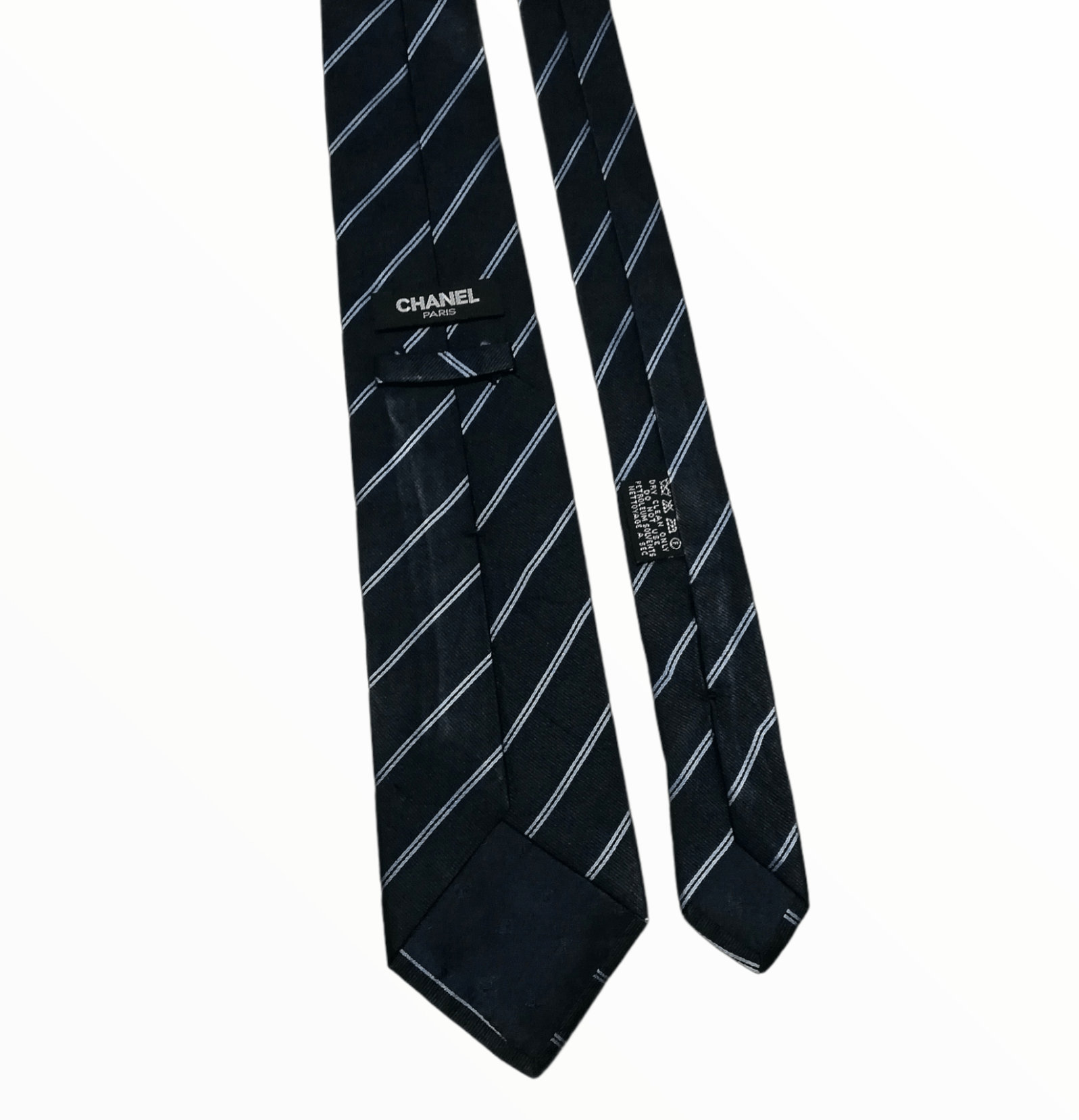 Chanel Chanel Paris Luxury Silk Necktie Men's Luxury Fashion Size ONE SIZE - 7 Thumbnail