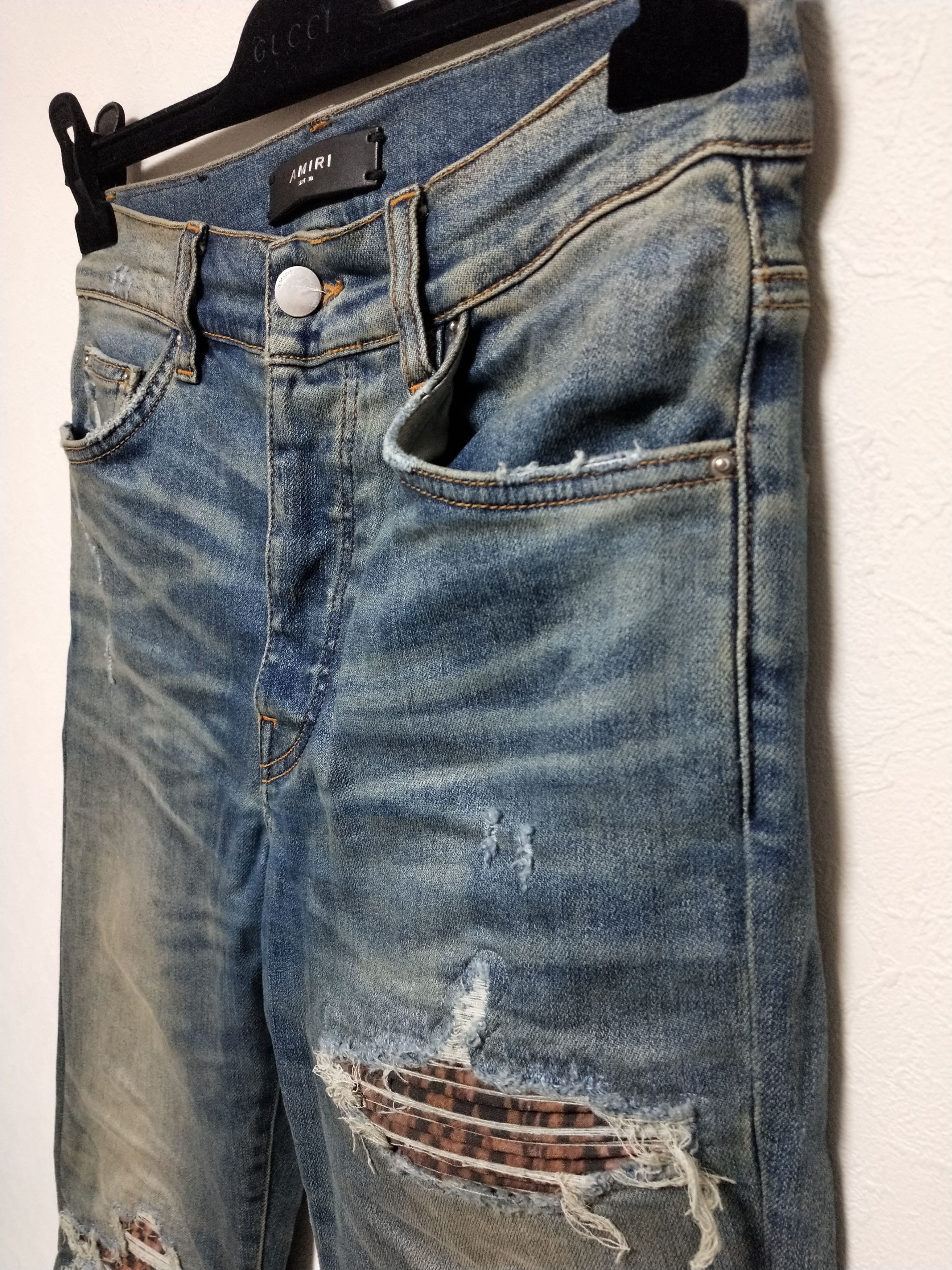 Amiri Animal Print MX1 Jeans Size US 30 / EU 46 - 3 Thumbnail