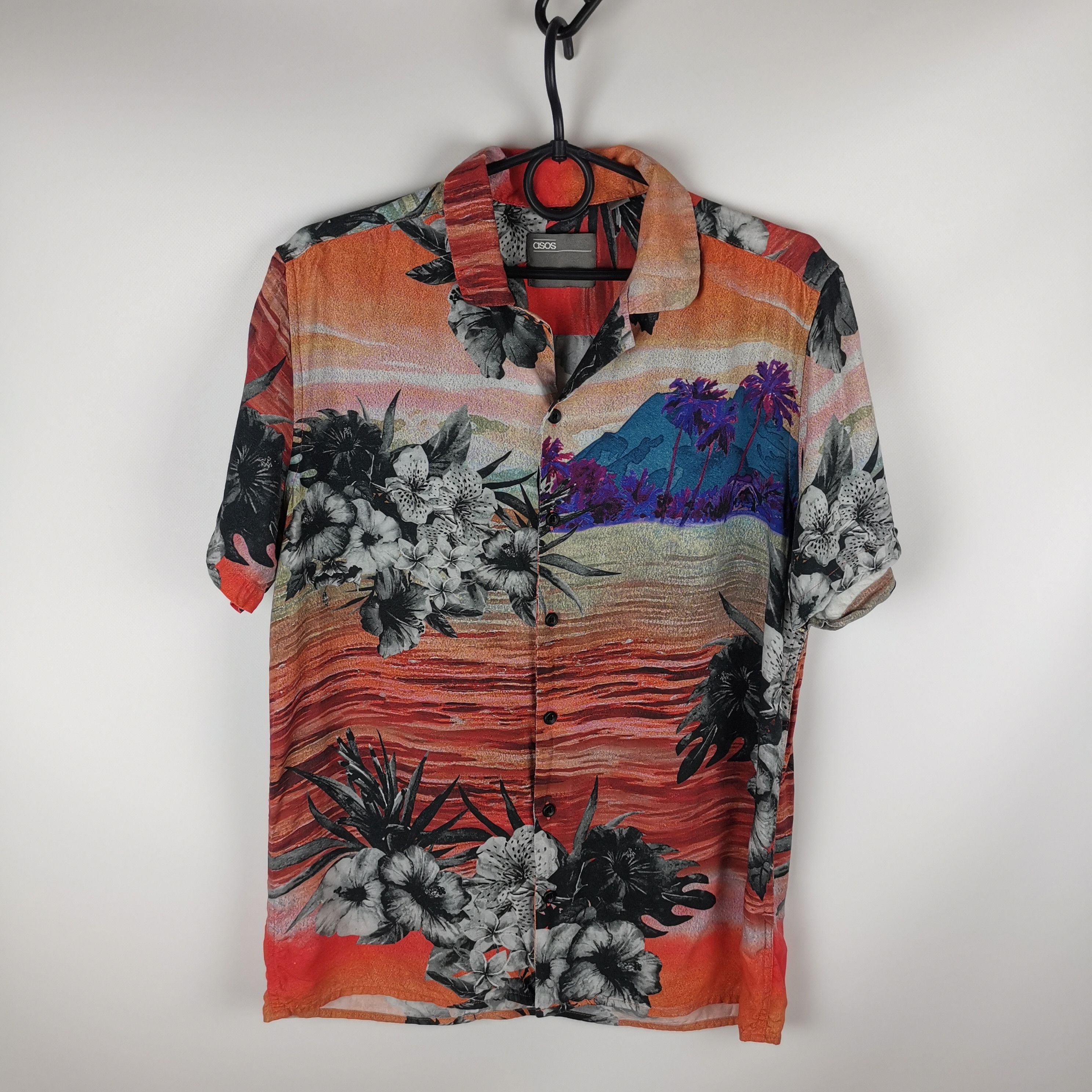 Asos Asos great flower mountain Hawaiian shirt Size US M / EU 48-50 / 2 - 1 Thumbnail