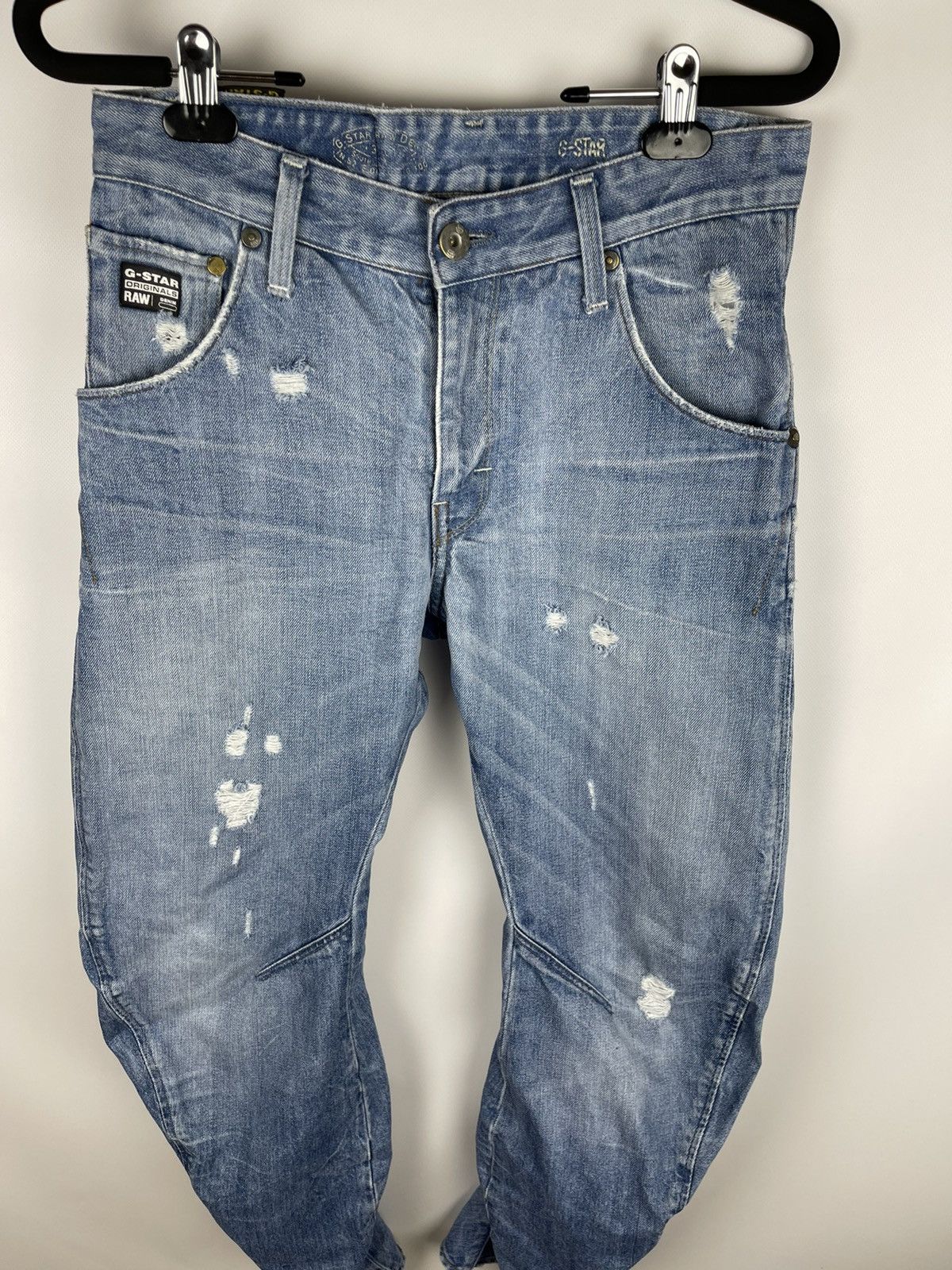 G-Star G-Star Raw Arc 3D loose tapered distressed jeans pants Size US 28 / EU 44 - 5 Thumbnail