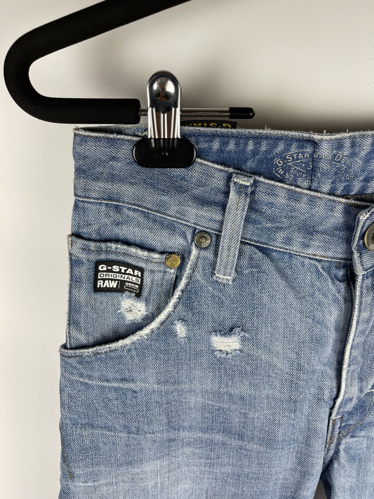 G-Star G-Star Raw Arc 3D loose tapered distressed jeans pants Size US 28 / EU 44 - 7 Thumbnail