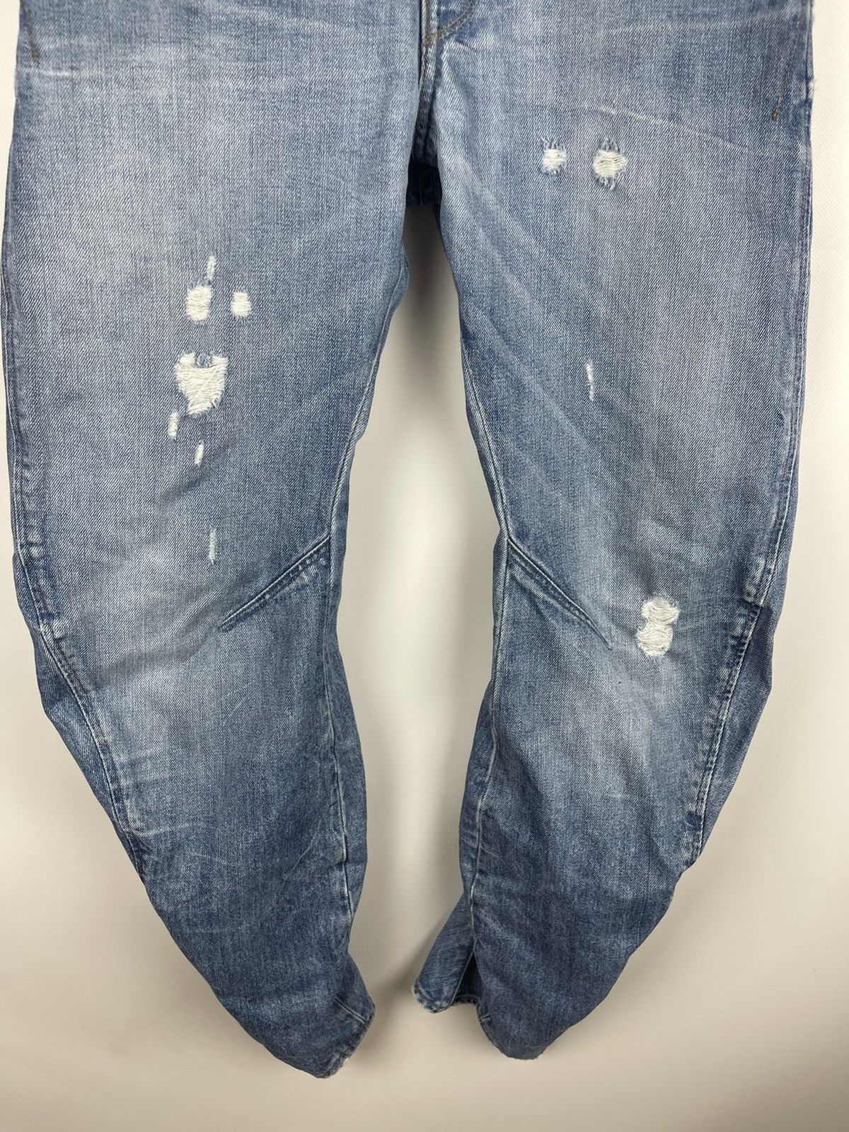 G-Star G-Star Raw Arc 3D loose tapered distressed jeans pants Size US 28 / EU 44 - 4 Thumbnail