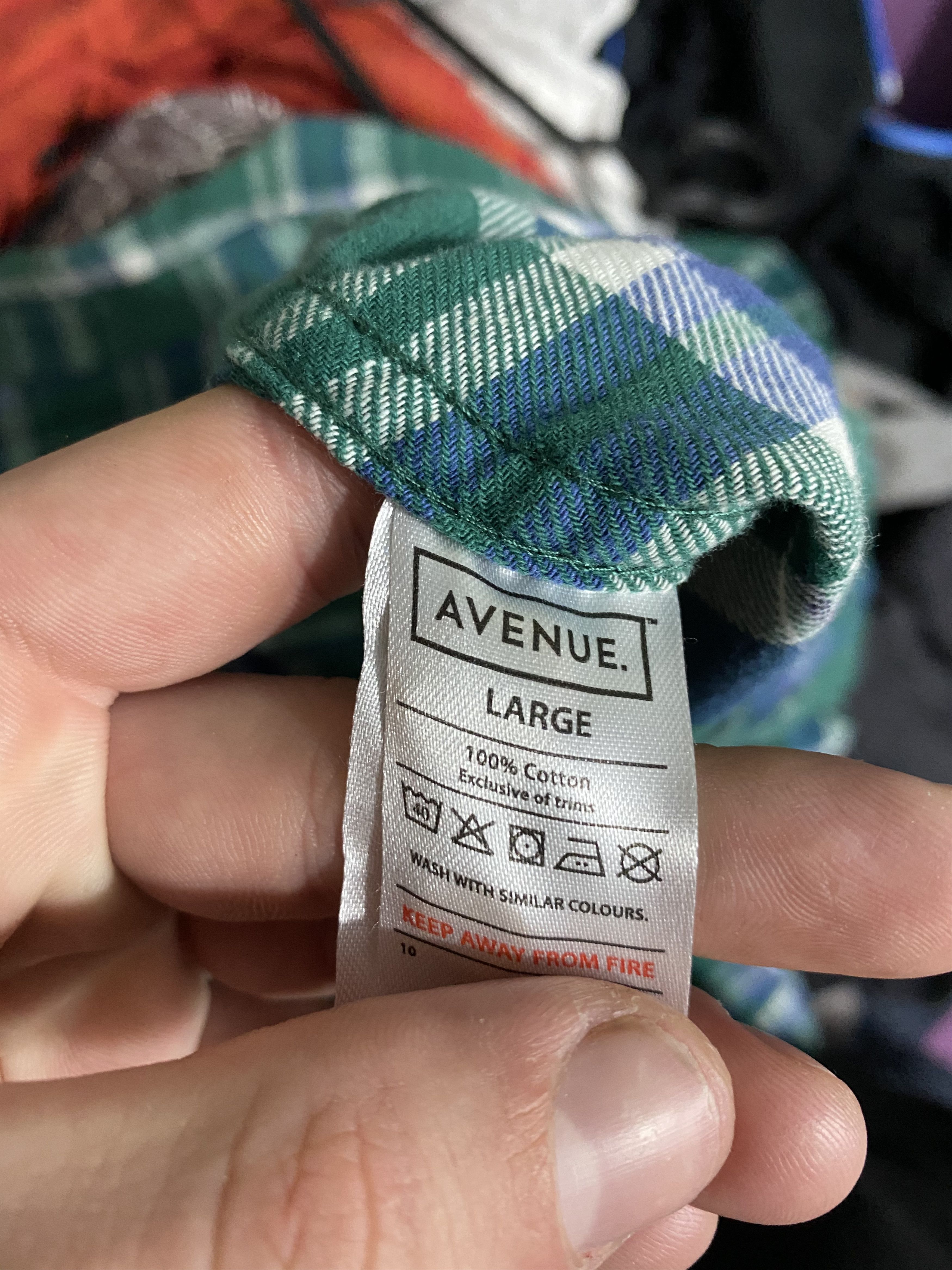 Flannel × Vintage Vintage Flannel Plaid Shirt Travis style Size US L / EU 52-54 / 3 - 5 Thumbnail