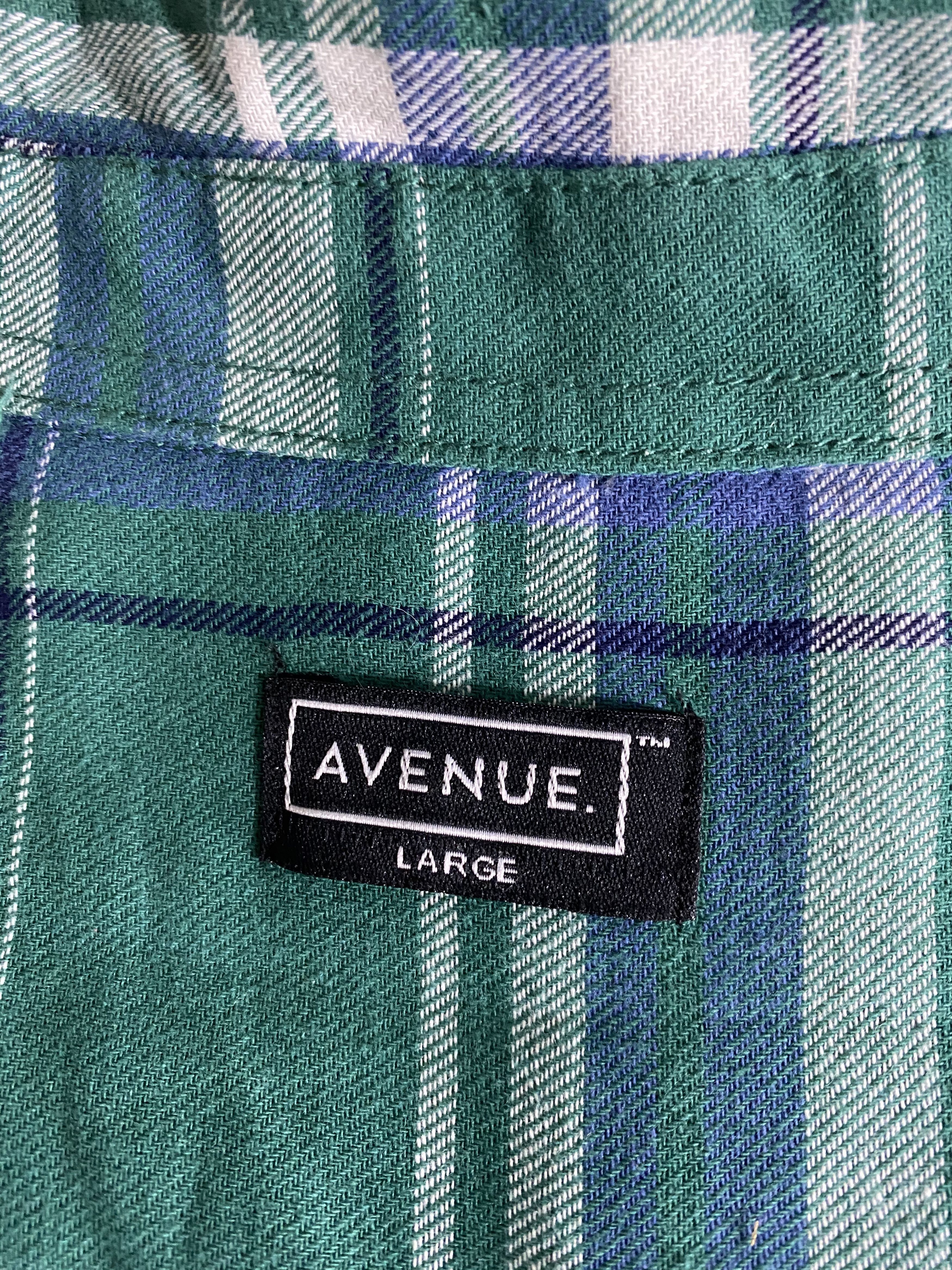 Flannel × Vintage Vintage Flannel Plaid Shirt Travis style Size US L / EU 52-54 / 3 - 4 Thumbnail