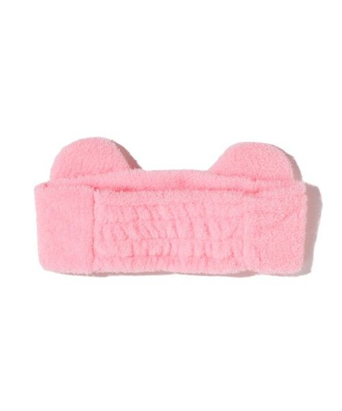 Bape A BATHING APE Baby Milo Bear Ear Boa Hairbank K Pink | Grailed