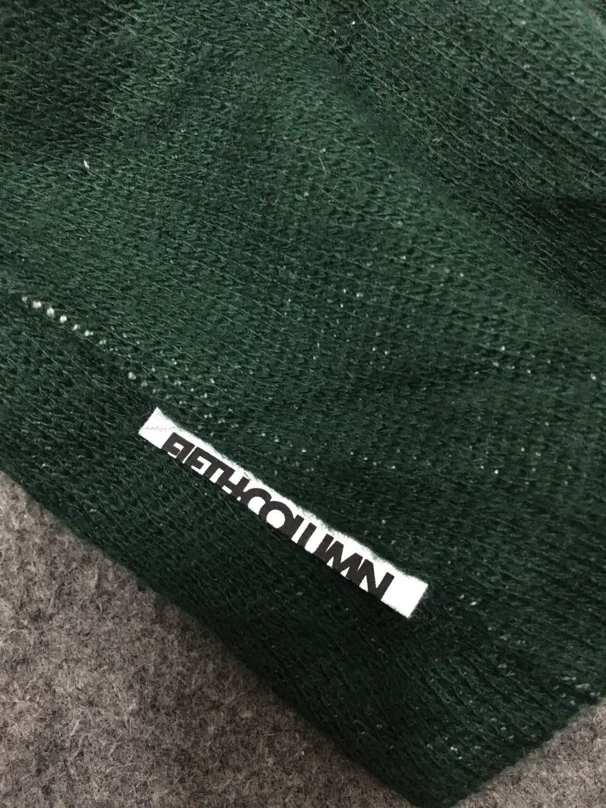 Japanese Brand × Vintage Japanese Brand Fifth Spellout Beanie Hat Size ONE SIZE - 6 Thumbnail