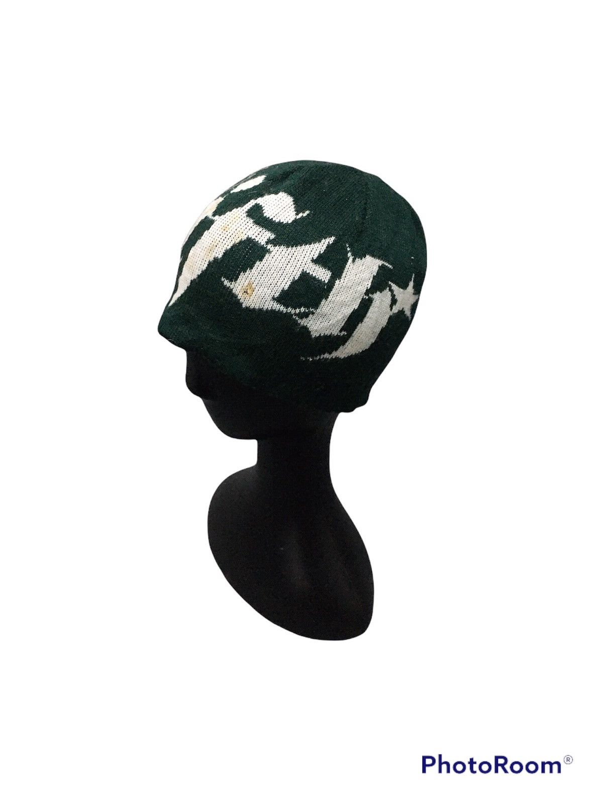Japanese Brand × Vintage Japanese Brand Fifth Spellout Beanie Hat Size ONE SIZE - 2 Thumbnail