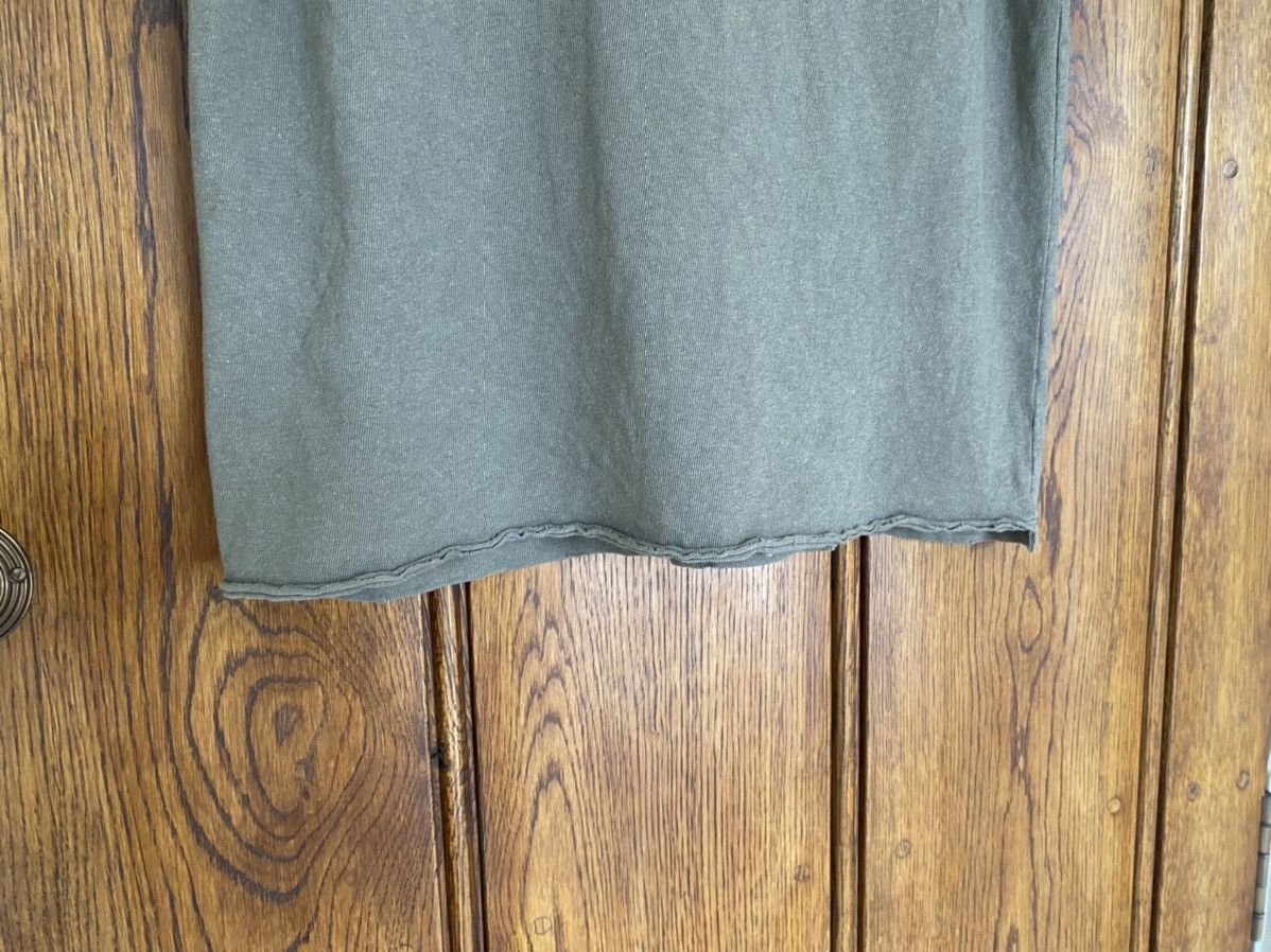 Saint Laurent Paris $550 Saint Laurent Rive Gauche logo t shirt olive khaki Size US S / EU 44-46 / 1 - 19 Thumbnail