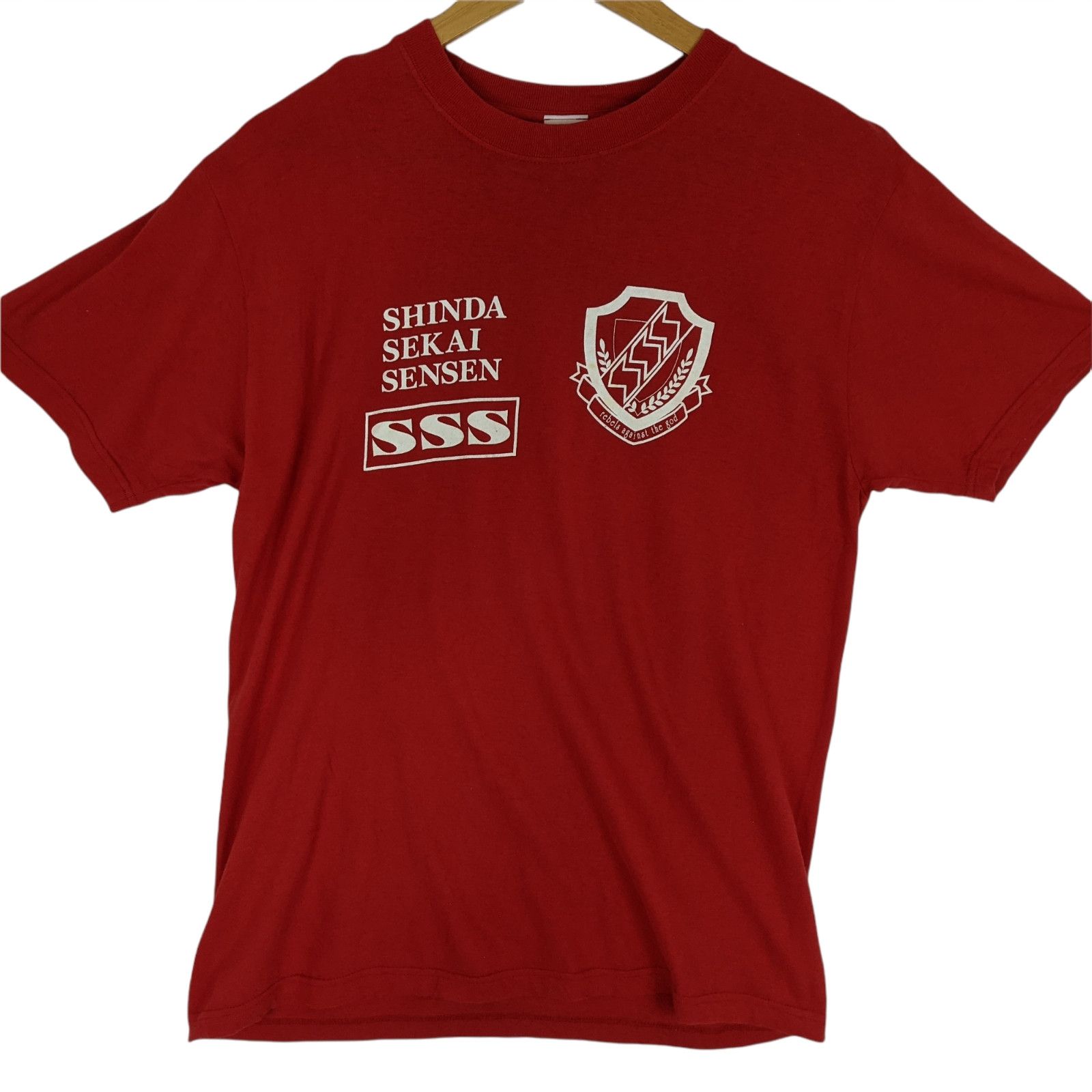 Anime ANGEL BEATS Japan Anime SSS Shinda Shikai Sensen T-Shirt Size US M / EU 48-50 / 2 - 2 Thumbnail