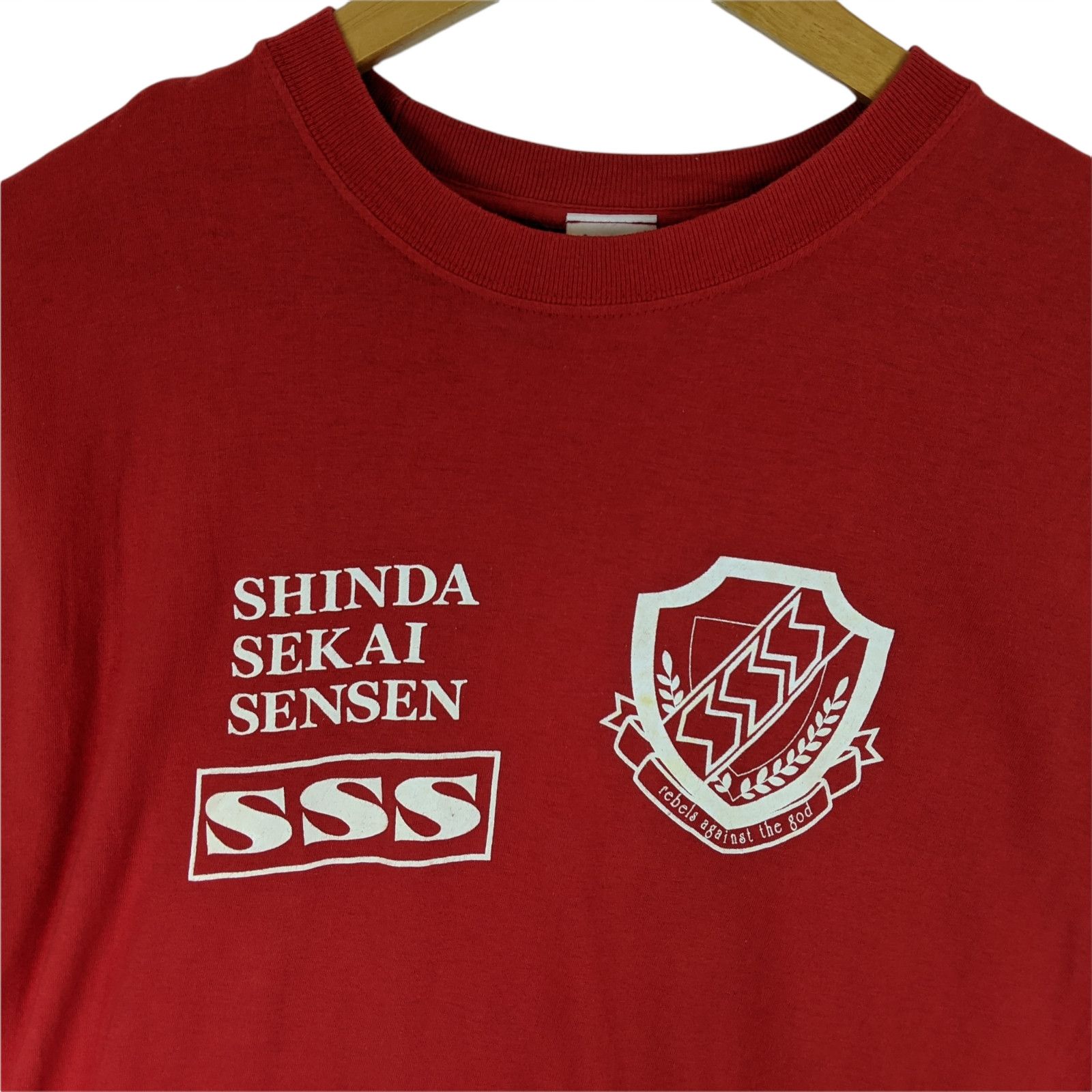 Anime ANGEL BEATS Japan Anime SSS Shinda Shikai Sensen T-Shirt Size US M / EU 48-50 / 2 - 4 Thumbnail