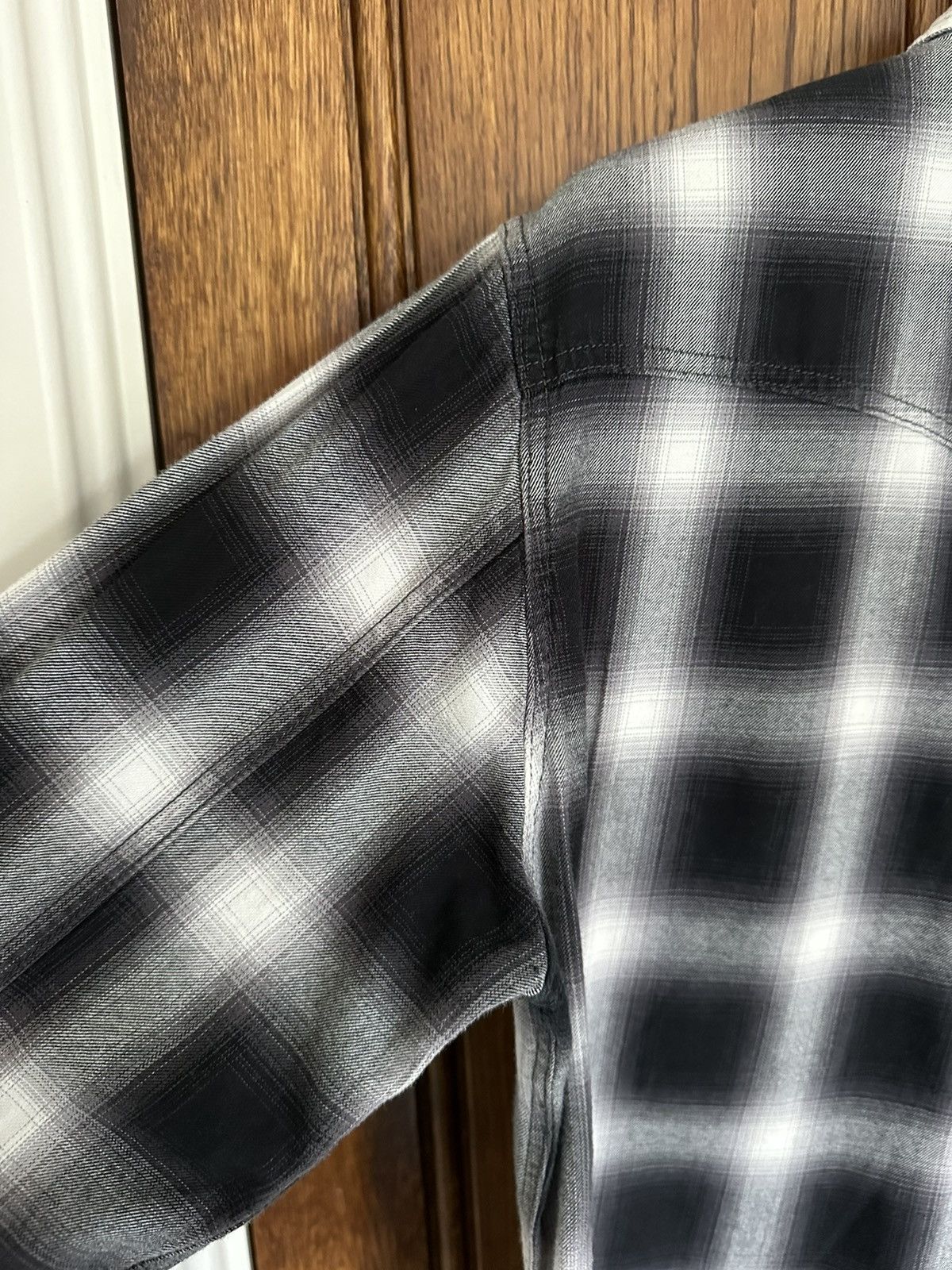 Saint Laurent Paris $690🤑 Saint Laurent black white flannel plaid shirt checked Size US S / EU 44-46 / 1 - 16 Thumbnail