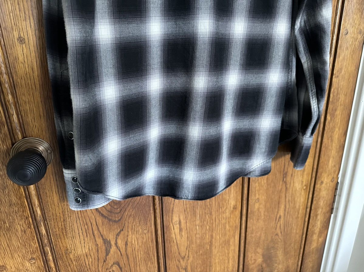 Saint Laurent Paris $690🤑 Saint Laurent black white flannel plaid shirt checked Size US S / EU 44-46 / 1 - 19 Thumbnail
