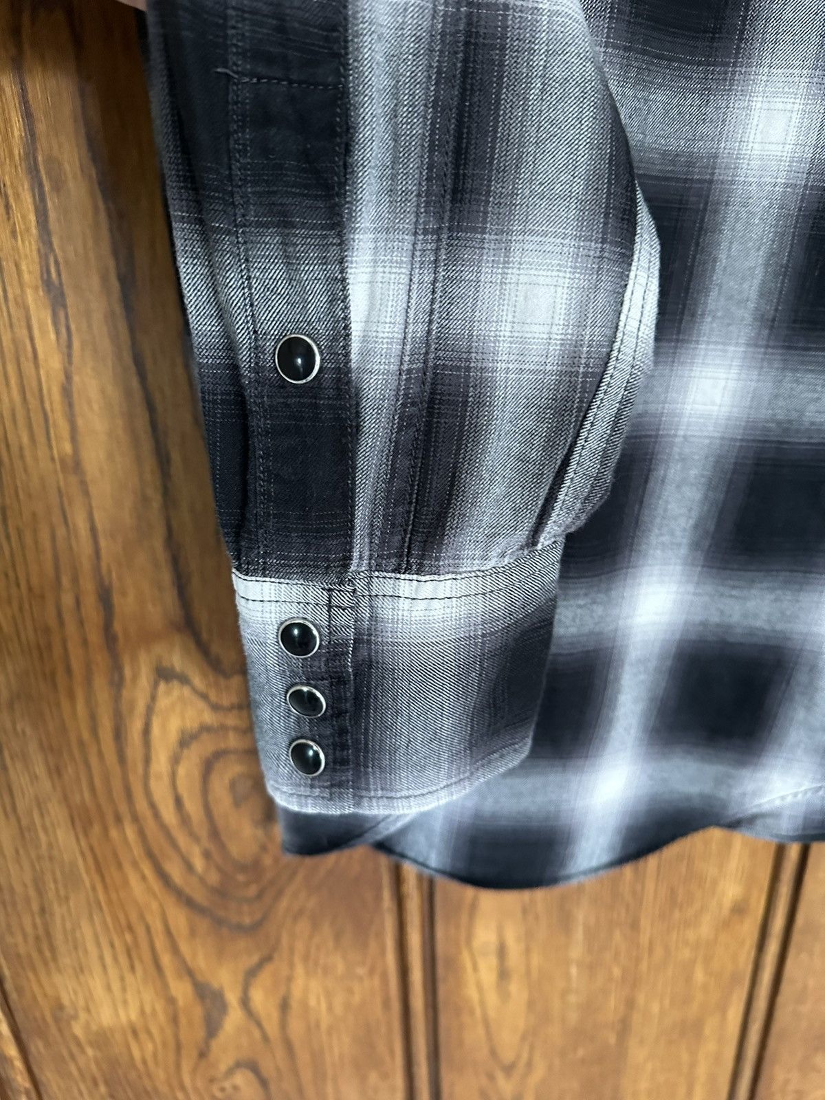 Saint Laurent Paris $690🤑 Saint Laurent black white flannel plaid shirt checked Size US S / EU 44-46 / 1 - 20 Thumbnail