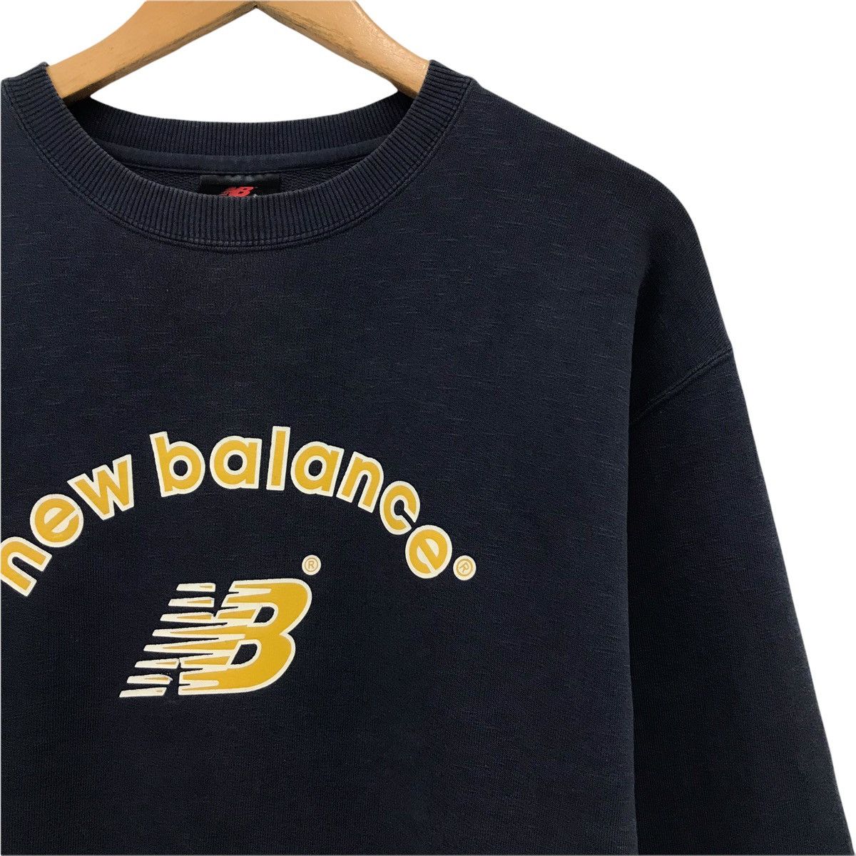New Balance × Vintage Vintage New Balance Big Logo Sweatshirt Size US M / EU 48-50 / 2 - 4 Thumbnail