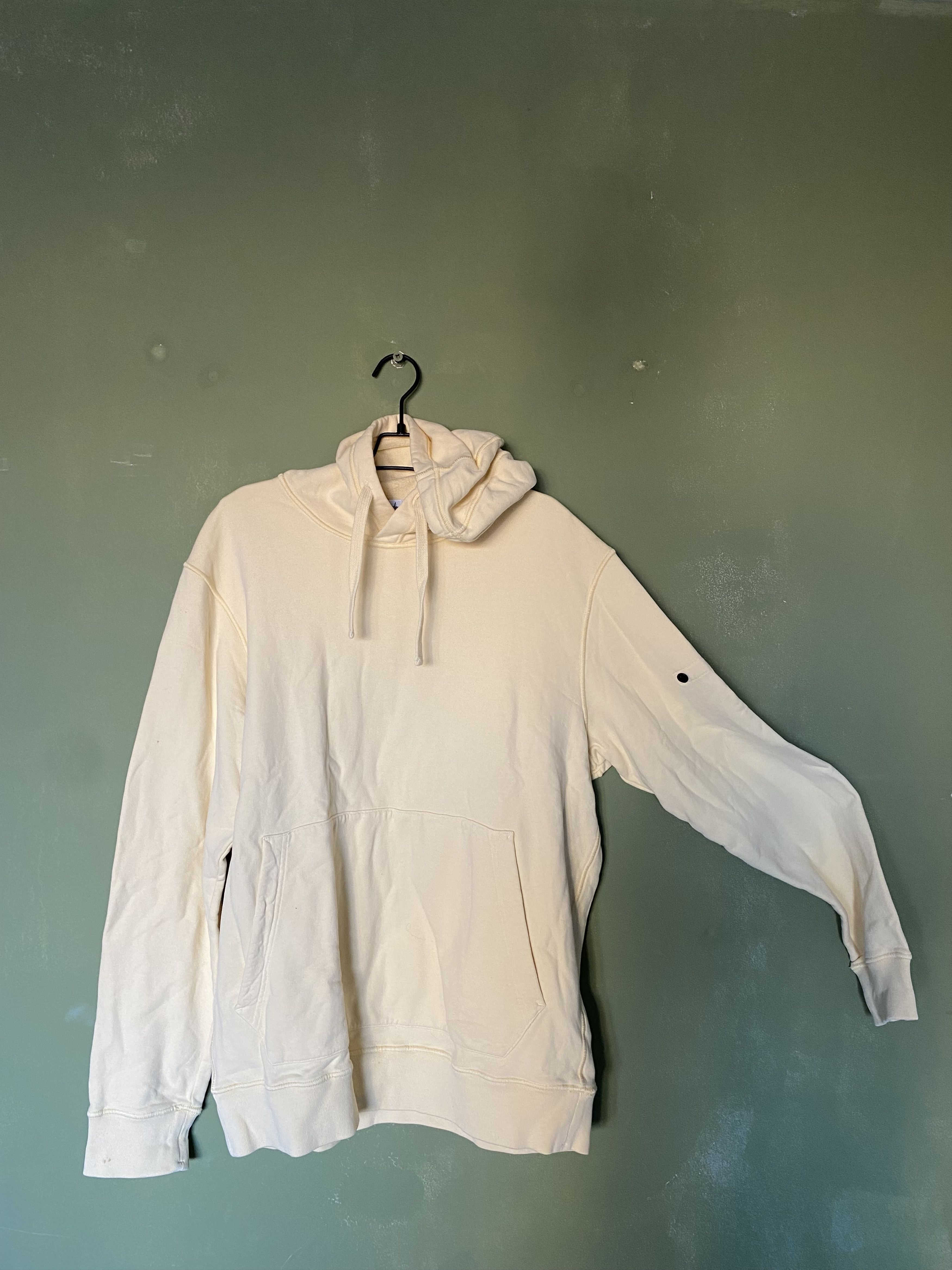 STONE ISLAND GARMENT DYED POPOVER/HOODIE