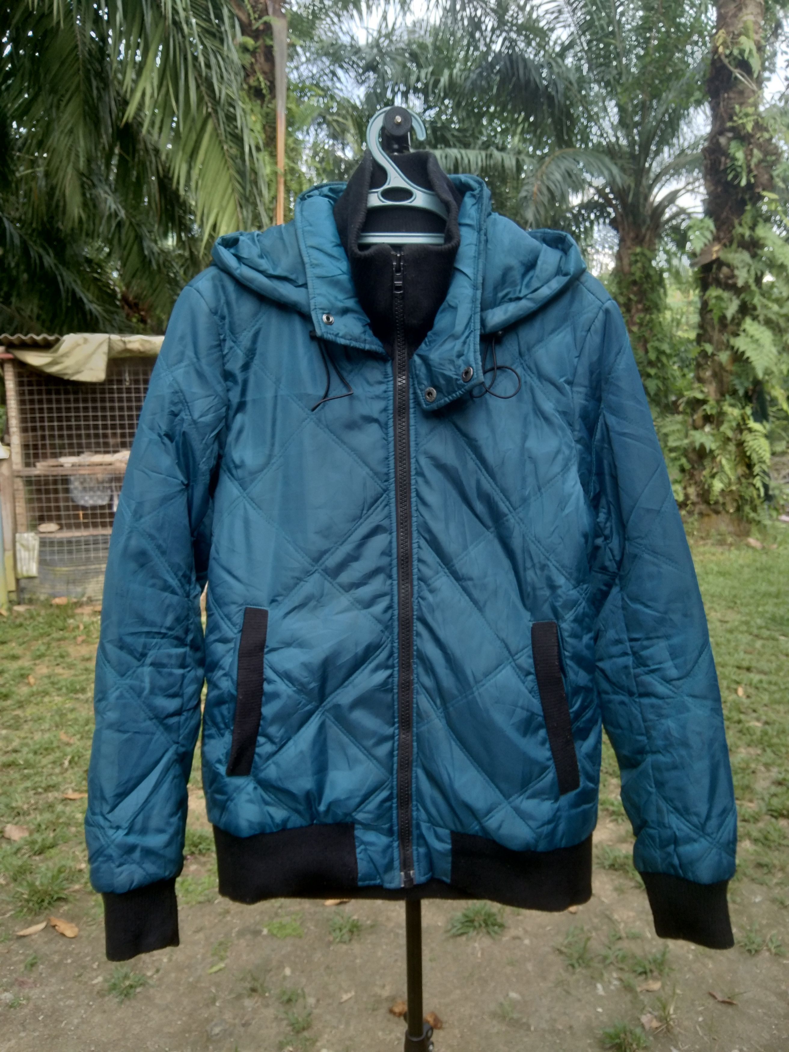 Japanese Brand VIBGYOR DOWN JACKET HOODIE Size US M / EU 48-50 / 2 - 9 Thumbnail
