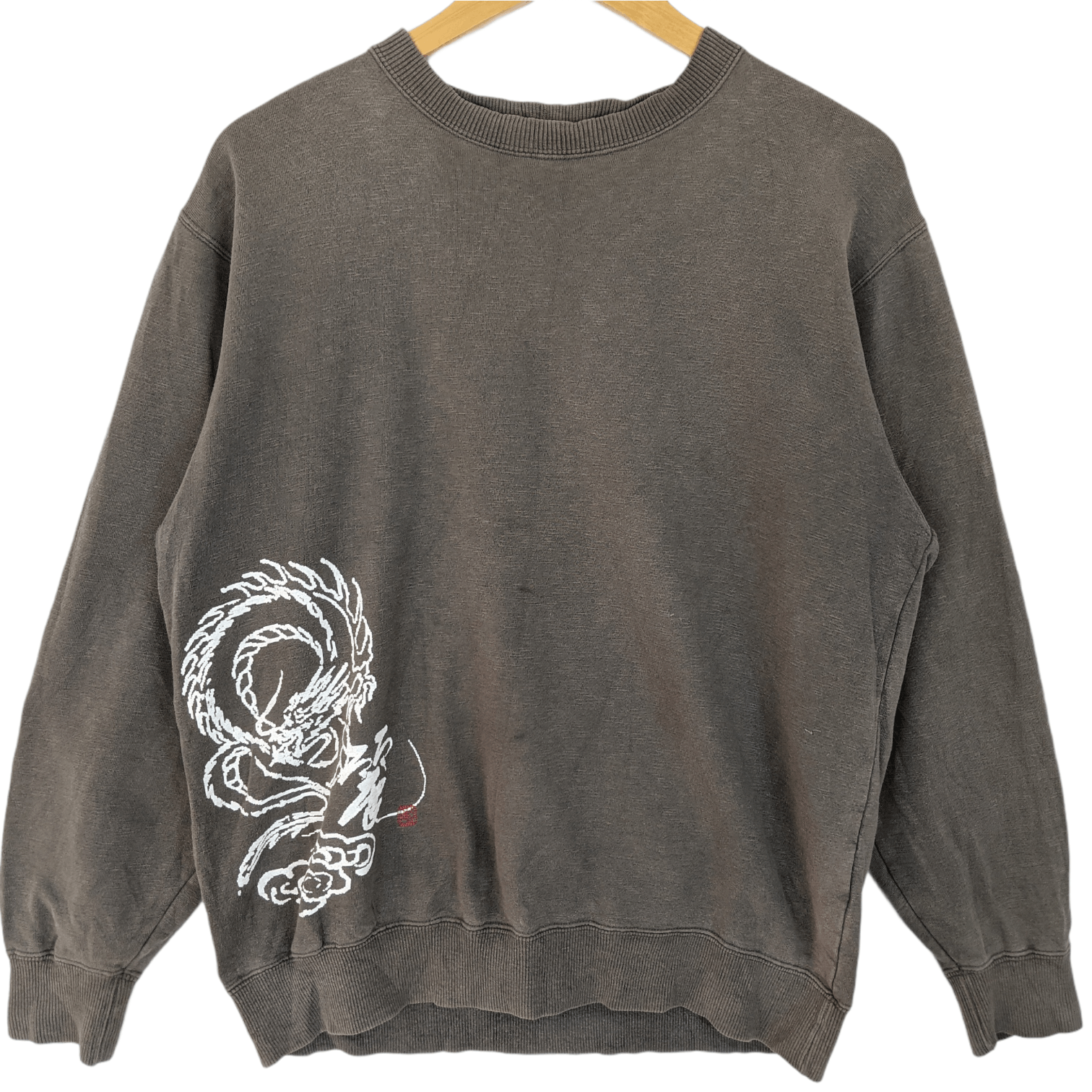 Japanese Brand MODERN LABEL Motorcycle Dragon Print All Over Sweatshirt Size US M / EU 48-50 / 2 - 6 Thumbnail