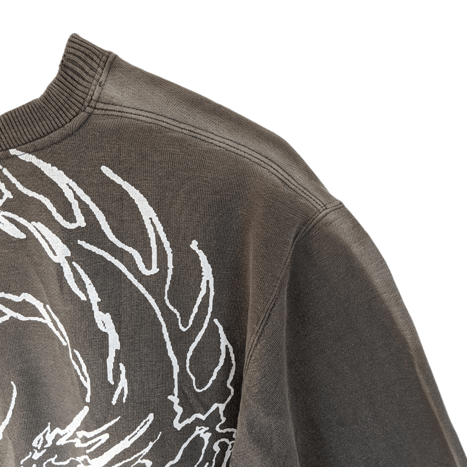 Japanese Brand MODERN LABEL Motorcycle Dragon Print All Over Sweatshirt Size US M / EU 48-50 / 2 - 9 Thumbnail