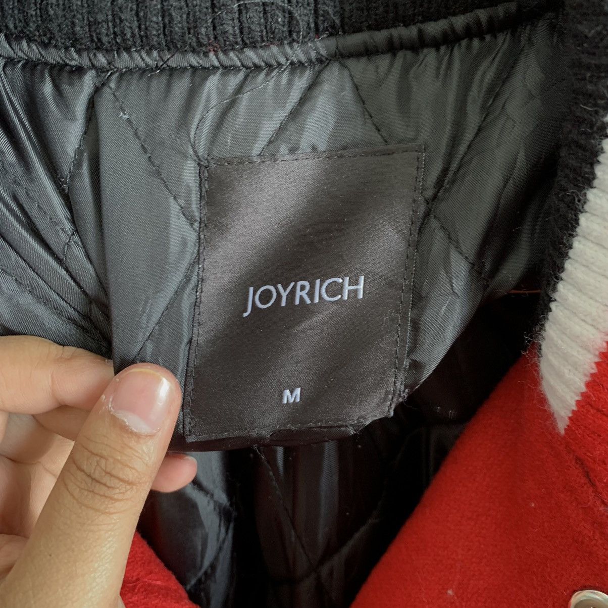 Joyrich × Vintage Vtg Joyrich USA Big Logo Varsity Jacket Size US M / EU 48-50 / 2 - 7 Thumbnail