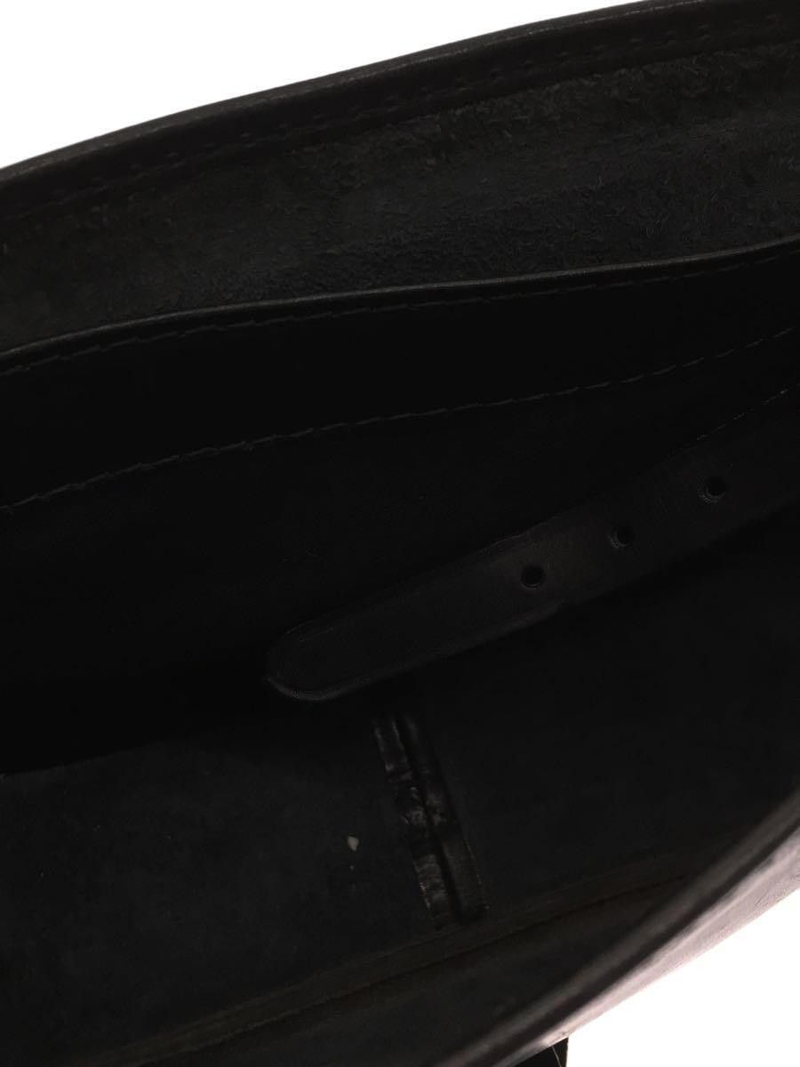 Yohji Yamamoto Lace Stitch Leather Shoulder Bag Size ONE SIZE - 5 Thumbnail