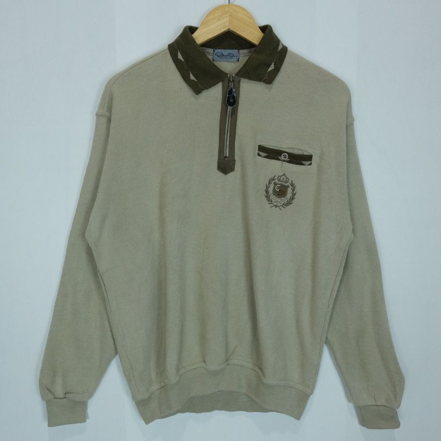 Japanese Brand Vintage BRUNO DE ANGELS MILANO Zipped Up Sweatshirts Size US L / EU 52-54 / 3 - 2 Thumbnail