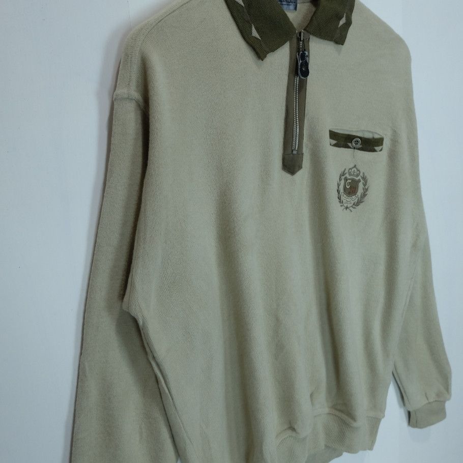 Japanese Brand Vintage BRUNO DE ANGELS MILANO Zipped Up Sweatshirts Size US L / EU 52-54 / 3 - 5 Thumbnail