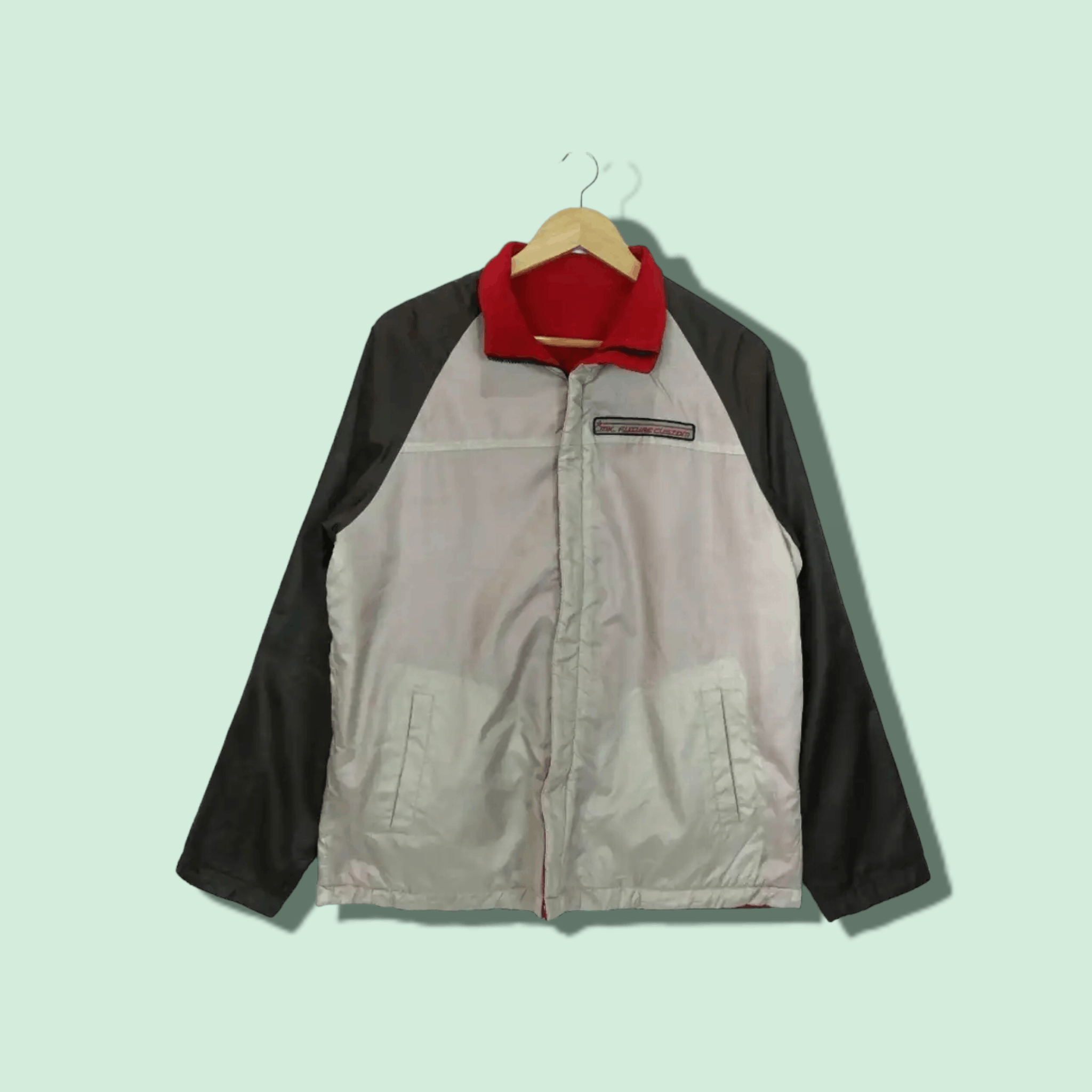 Michel Klein MICHEL KLEIN Winter Windbreaker Racing Jacket Size US M / EU 48-50 / 2 - 1 Thumbnail
