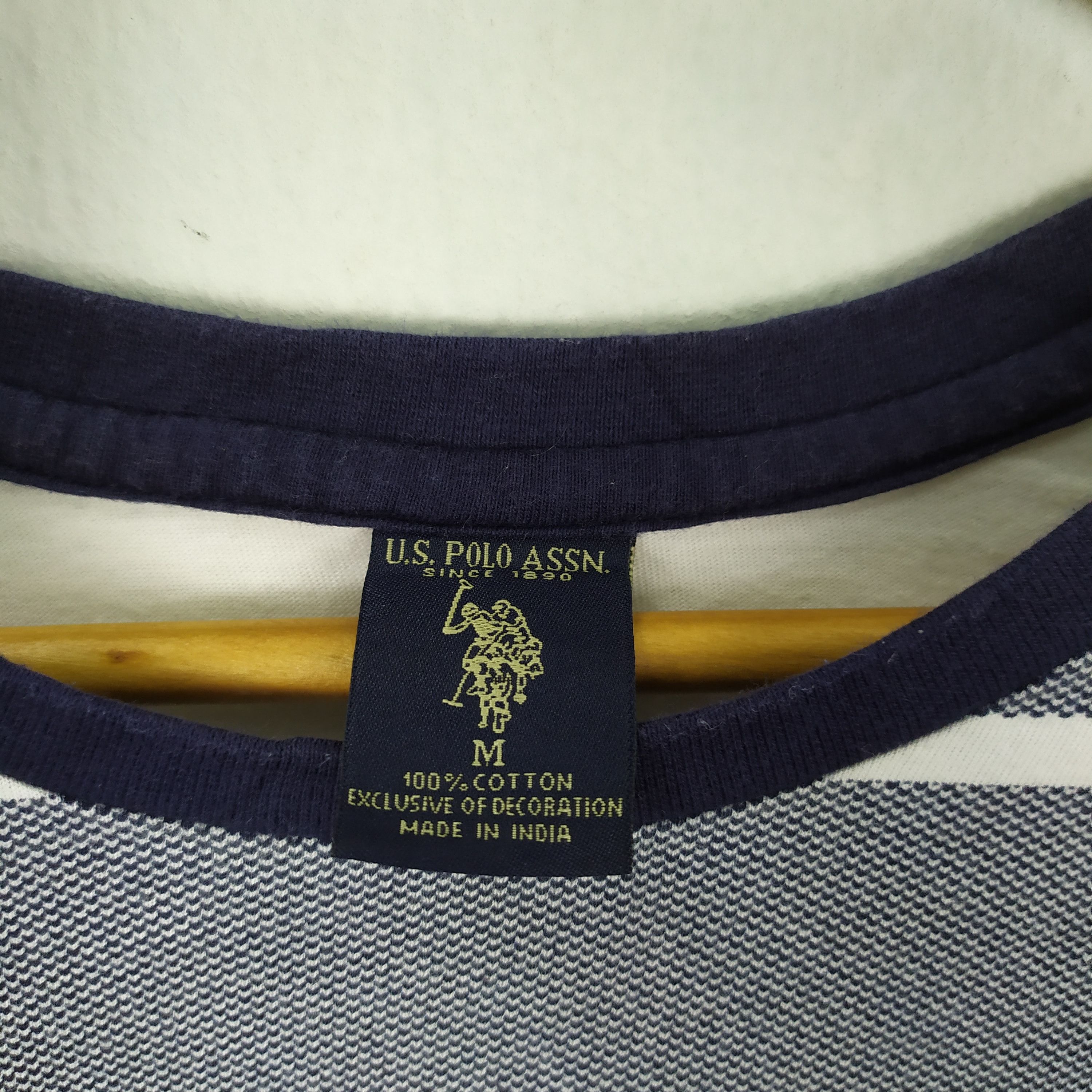 OVER THE STRiPES × U.S. Polo Assn. US Polo Assn Striped t-shirt Size US L / EU 52-54 / 3 - 5 Thumbnail