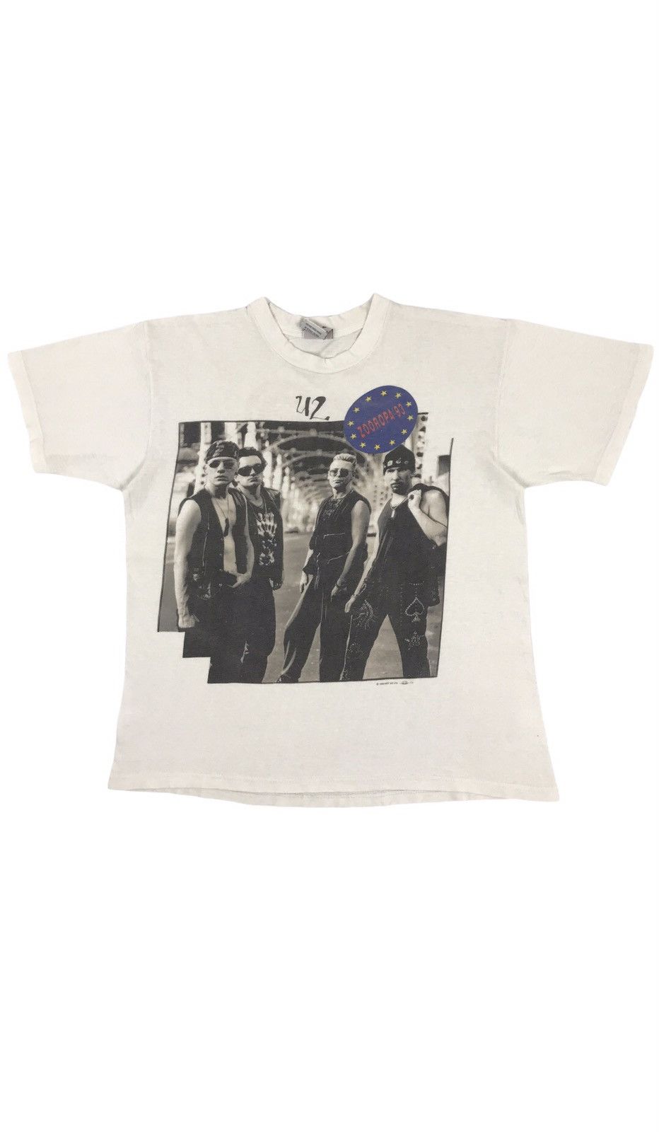 Band Tees × Vintage Vintage U2 ZOO TV album promo tour t-shirt Size US M / EU 48-50 / 2 - 1 Thumbnail