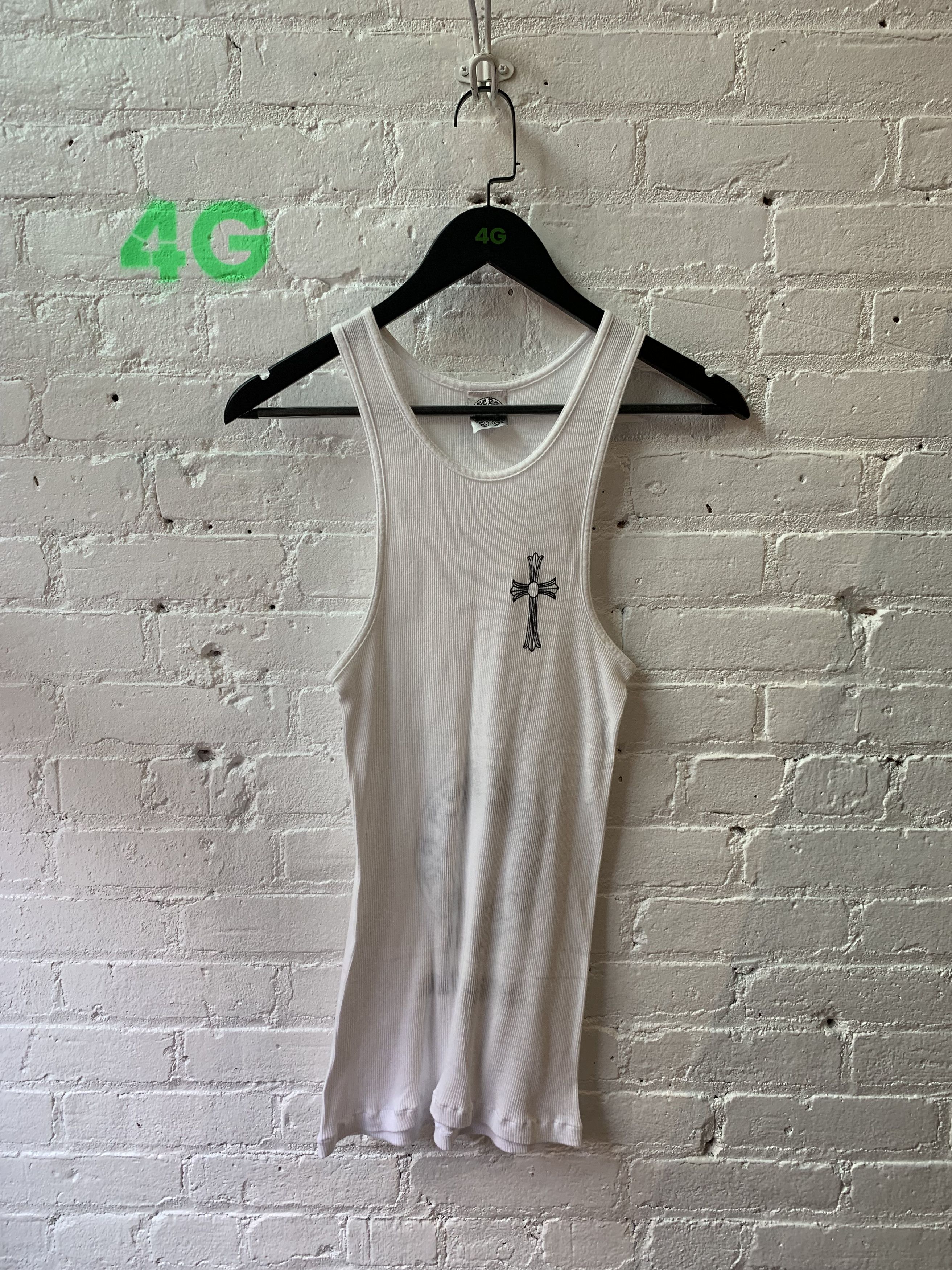 Chrome Hearts × Vintage CHROME HEARTS MENS M NEW YORK TANK TOP Size US M / EU 48-50 / 2 - 1 Thumbnail